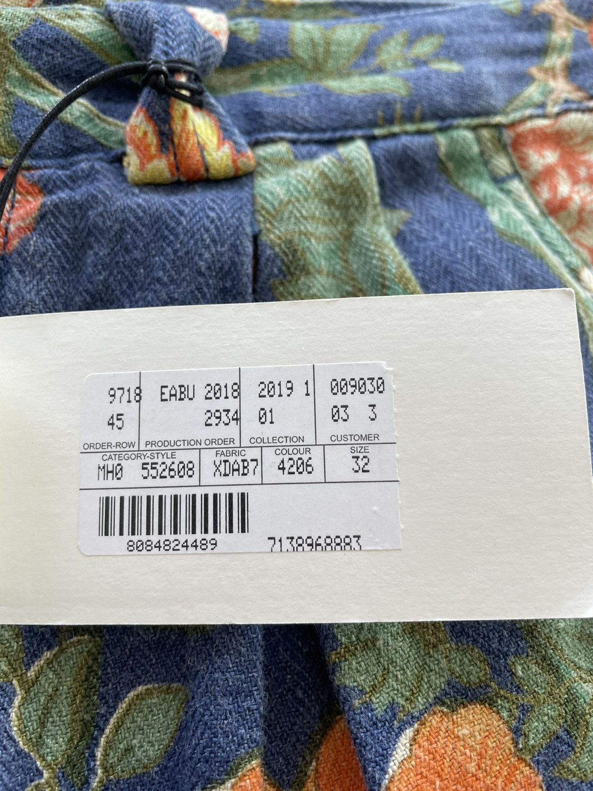 Gucci Super Rare Sold Out $1,700 Value Iconic Runway Floral Pant Size US 33 - 20 Thumbnail