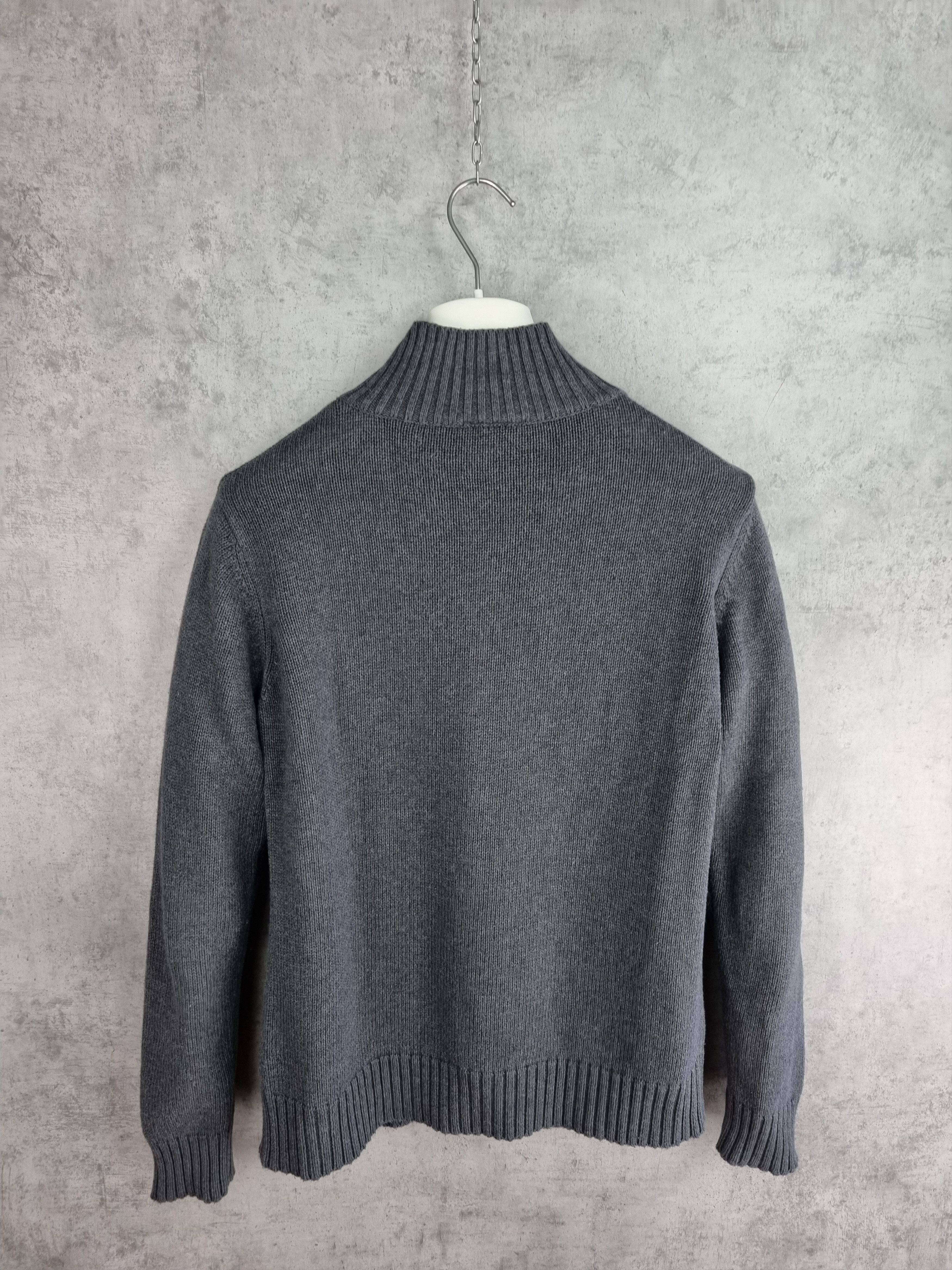 Polo Ralph Lauren × Ralph Lauren × Vintage 90s POLO Jeans Ralph Lauren USA Flag Knitted Sweater Size US M / EU 48-50 / 2 - 5 Thumbnail