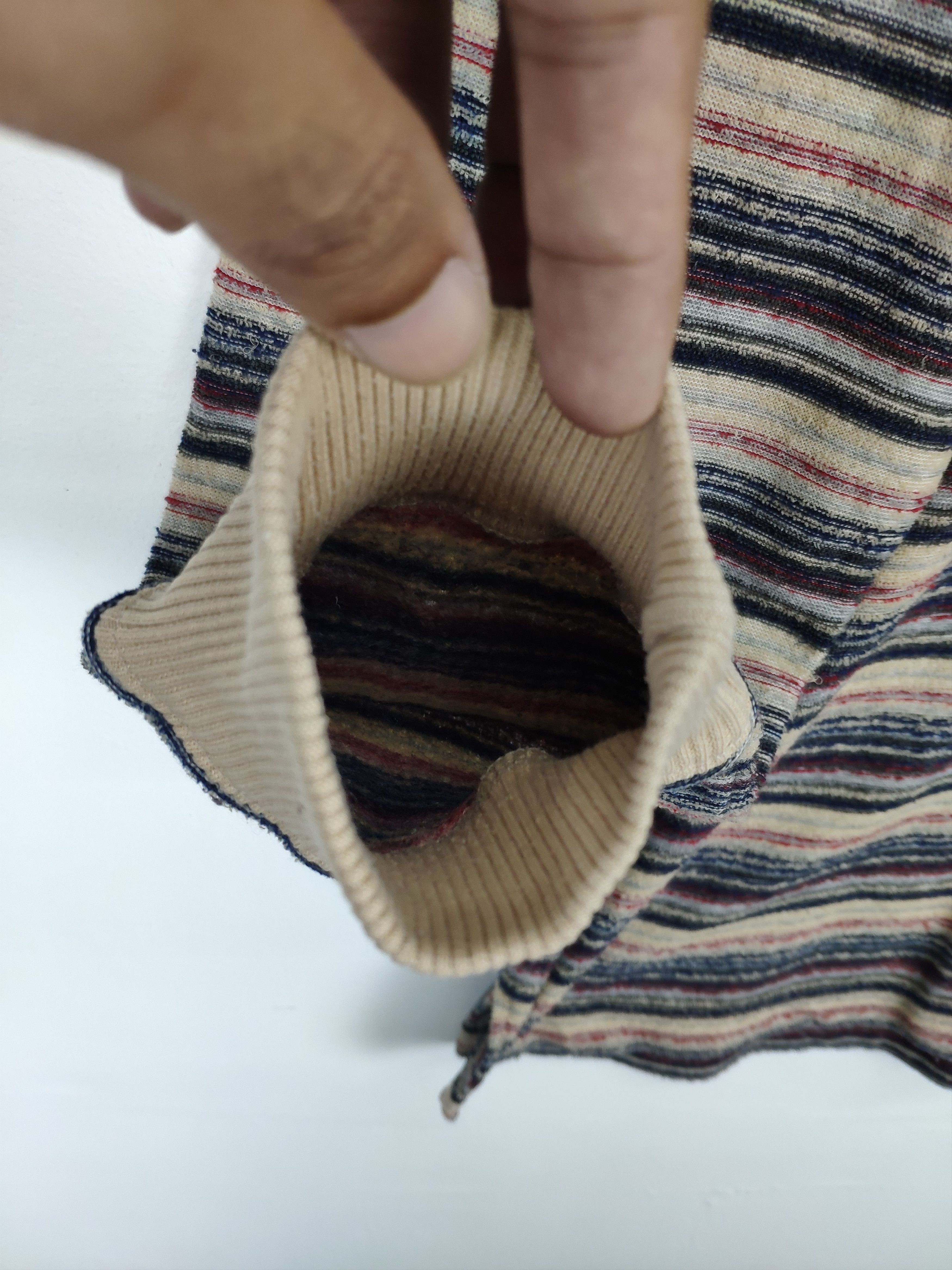 Designer × Japanese Brand Vintage Striped Shirt Long Sleeve by My Riscal Size US M / EU 48-50 / 2 - 5 Thumbnail
