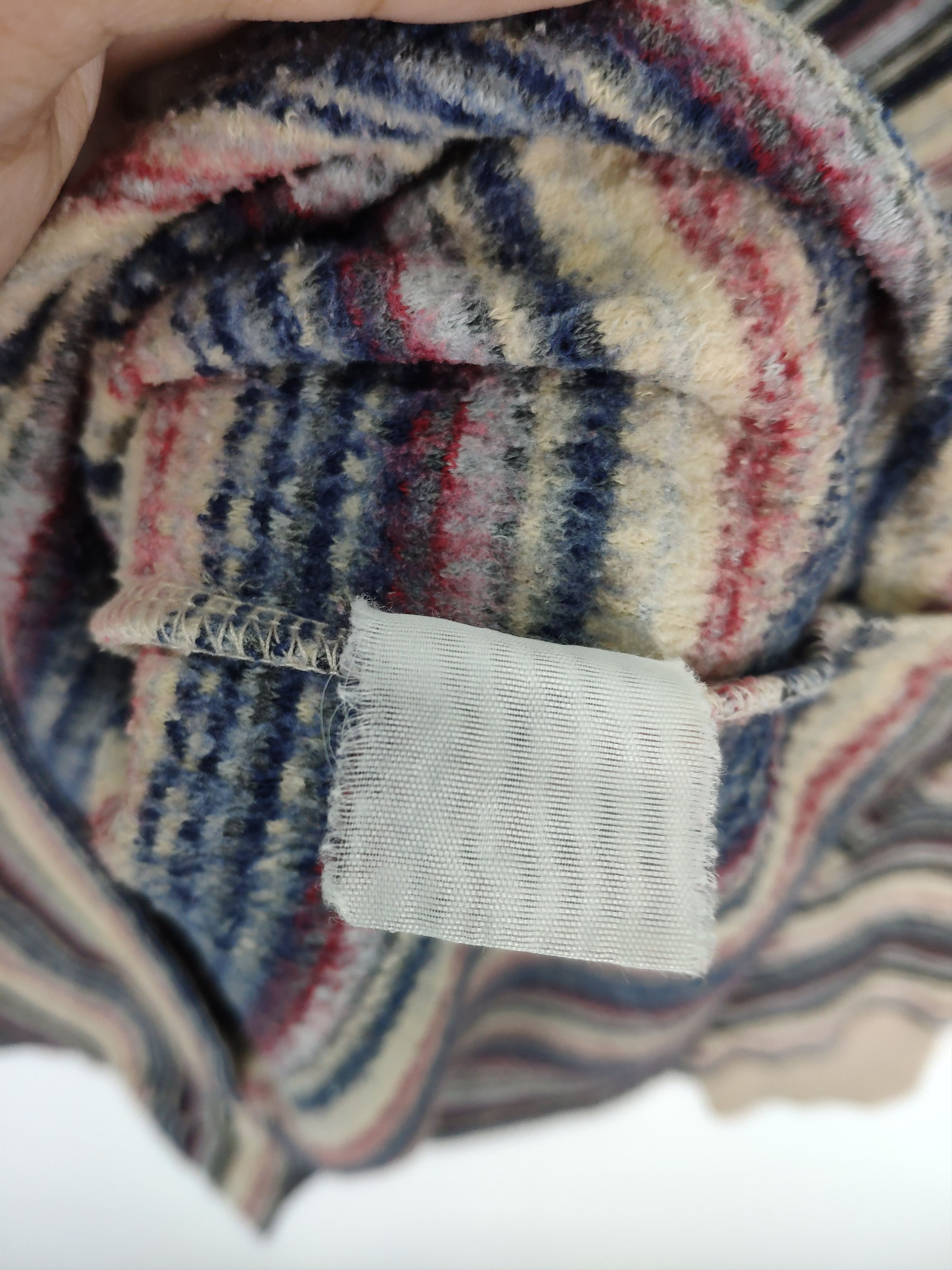Designer × Japanese Brand Vintage Striped Shirt Long Sleeve by My Riscal Size US M / EU 48-50 / 2 - 9 Thumbnail