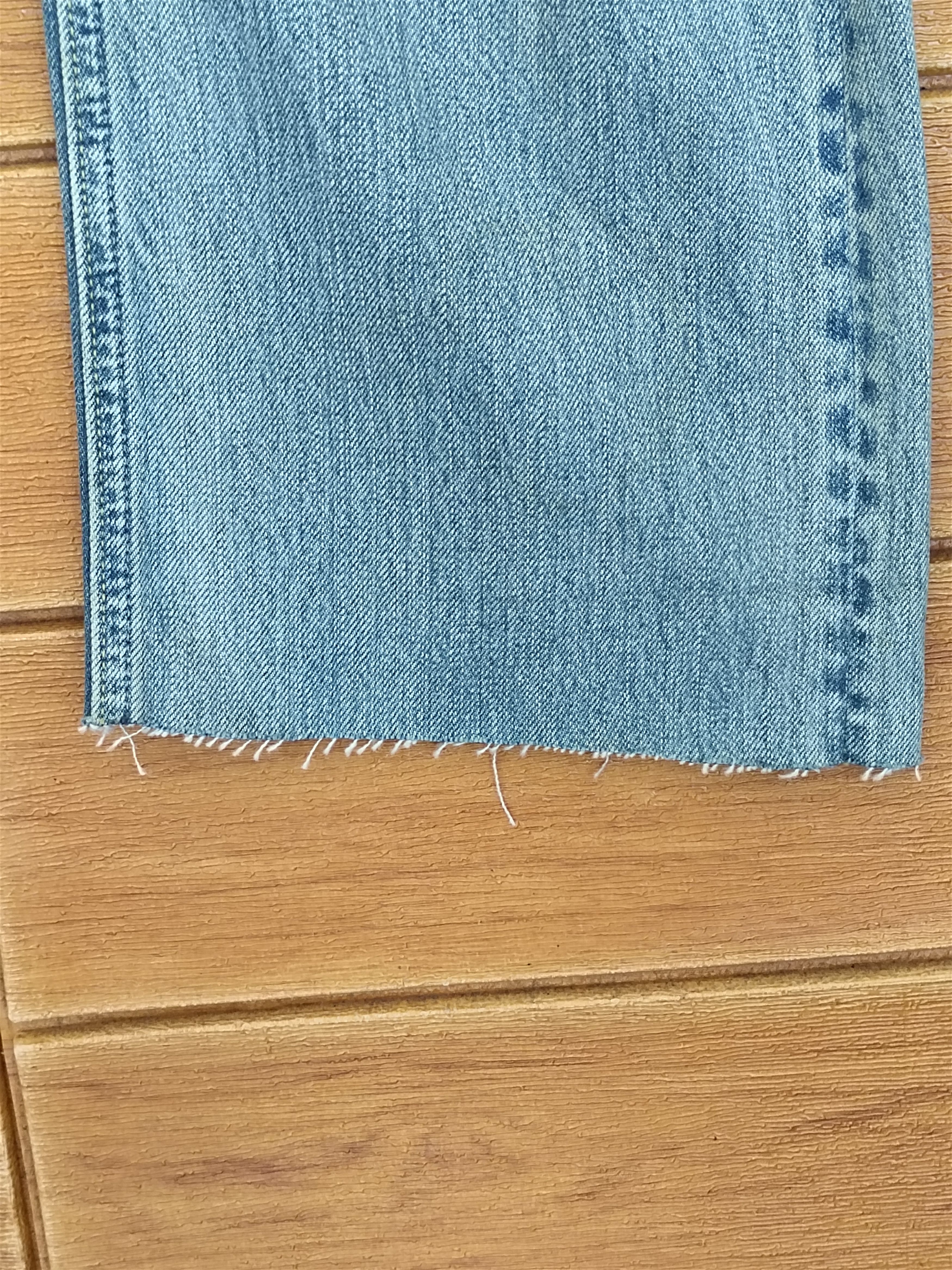 Kapital Blue Blue Japan Boro Faded Distress Denim Jeans Size US 31 - 9 Thumbnail