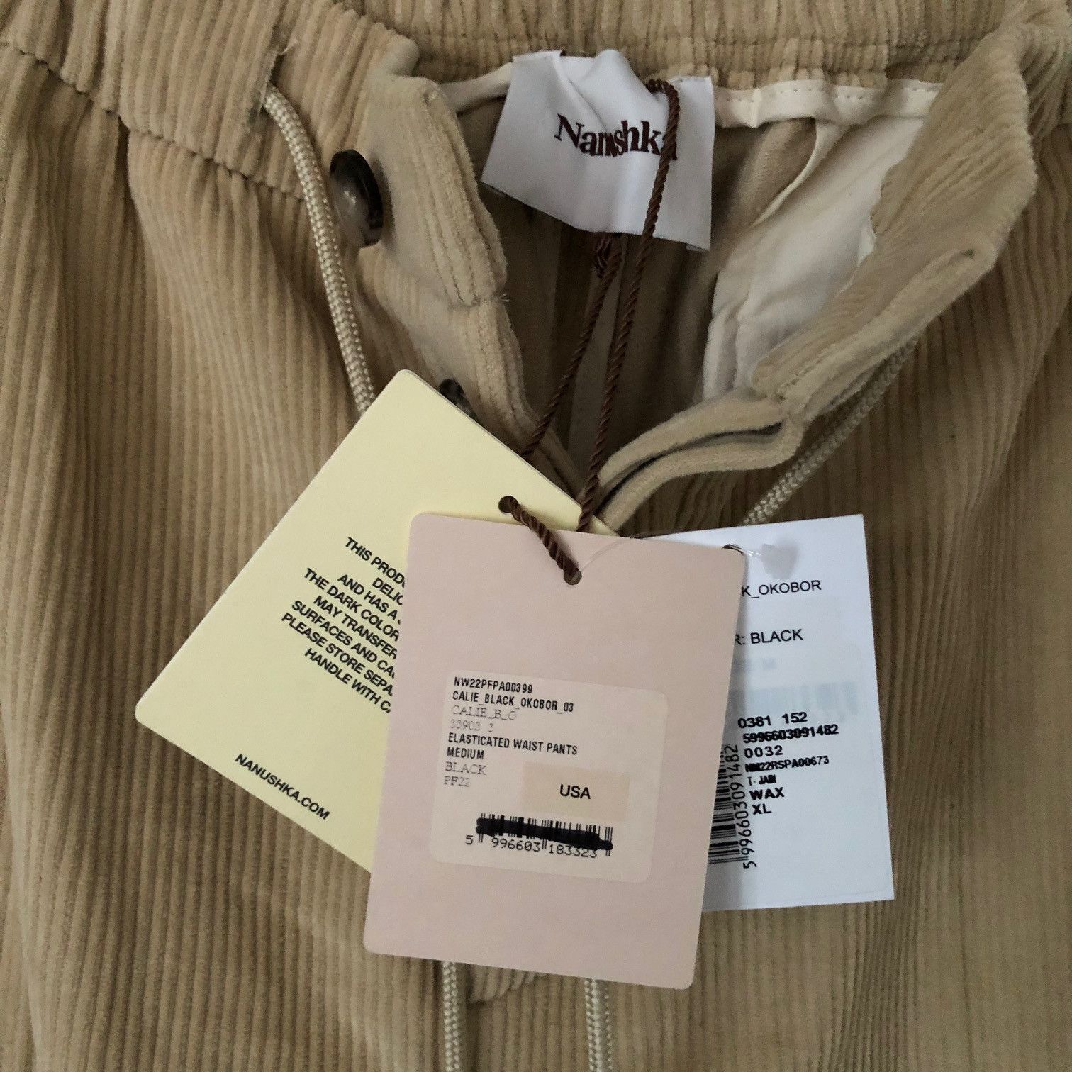 Nanushka NANUSHKA Jain Wax Corduroy Trousers Size US 32 / EU 48 - 3 Thumbnail