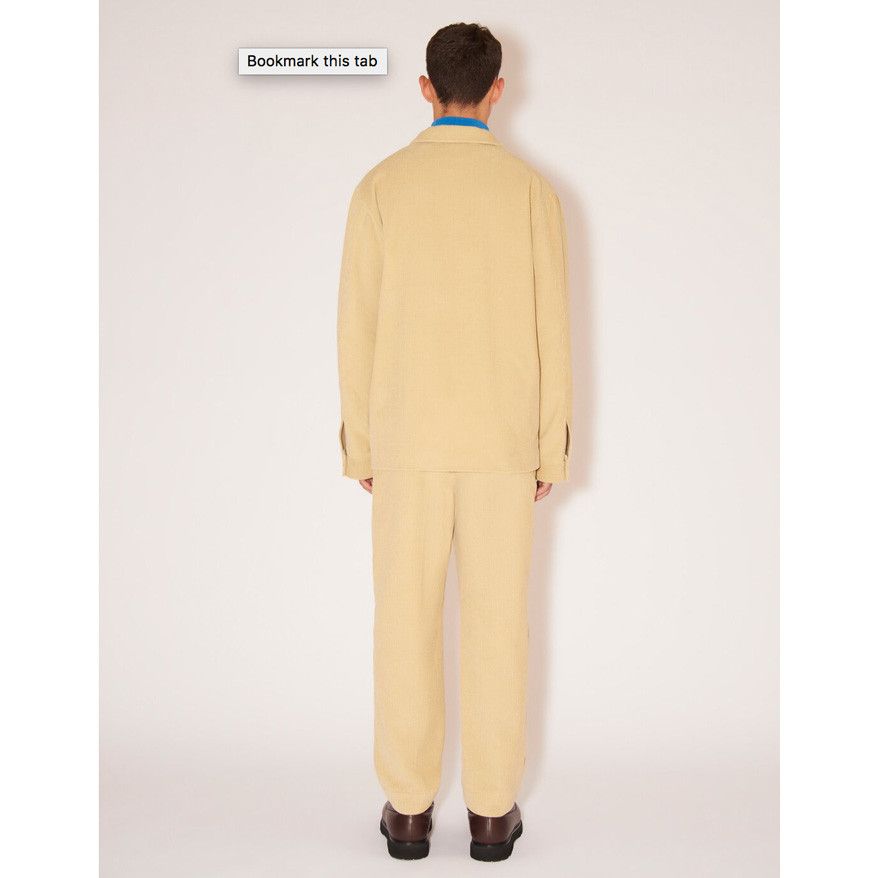 Nanushka NANUSHKA Jain Wax Corduroy Trousers Size US 32 / EU 48 - 8 Thumbnail