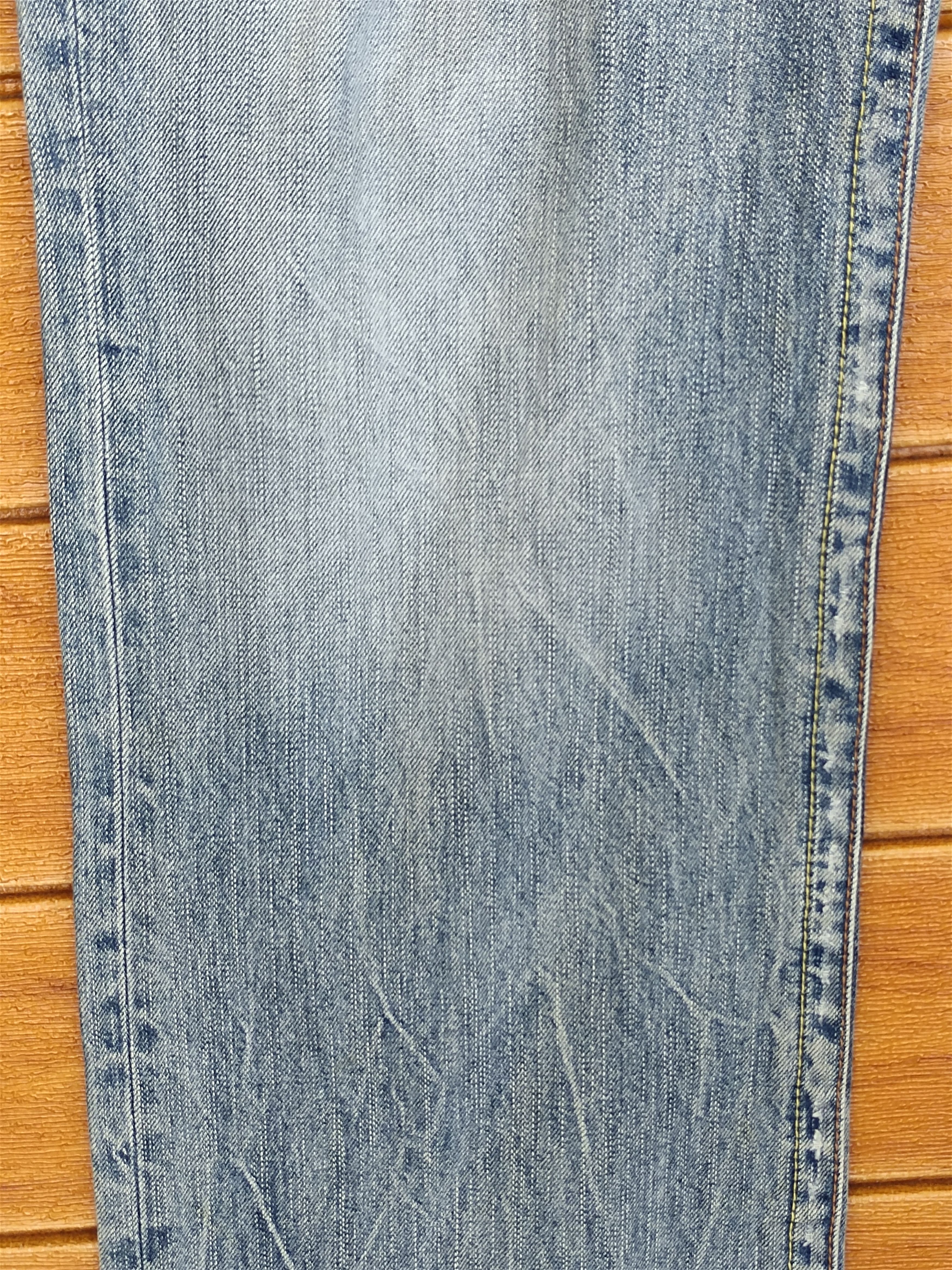 Kapital Genoese Japan Patchwork Distressed Denim Jeans Size US 35 - 5 Thumbnail