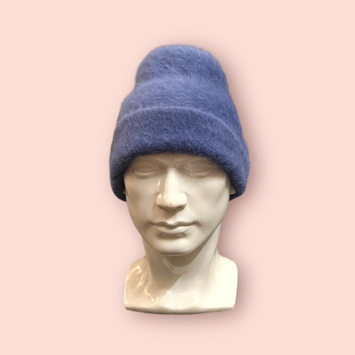 Japanese Brand × Vintage VINTAGE PLAIN ANGORA MOHAIR BEANIE HAT JAPAN Size ONE SIZE - 5 Thumbnail