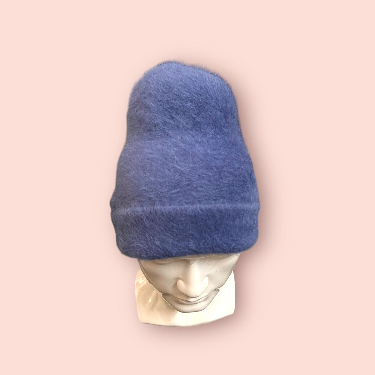 Japanese Brand × Vintage VINTAGE PLAIN ANGORA MOHAIR BEANIE HAT JAPAN Size ONE SIZE - 8 Thumbnail