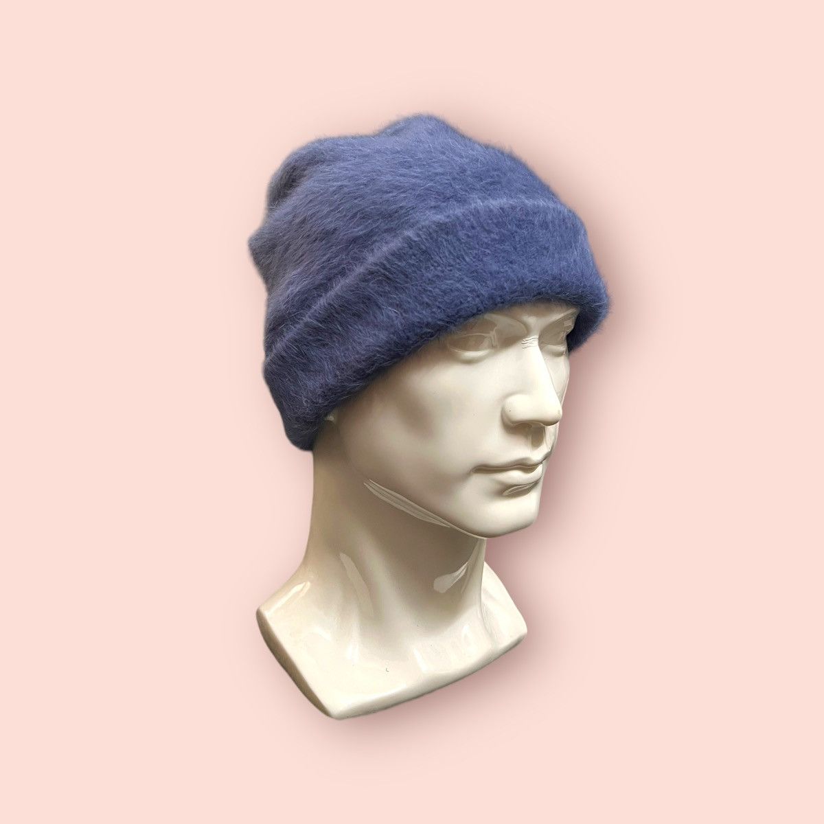 Japanese Brand × Vintage VINTAGE PLAIN ANGORA MOHAIR BEANIE HAT JAPAN Size ONE SIZE - 1 Thumbnail