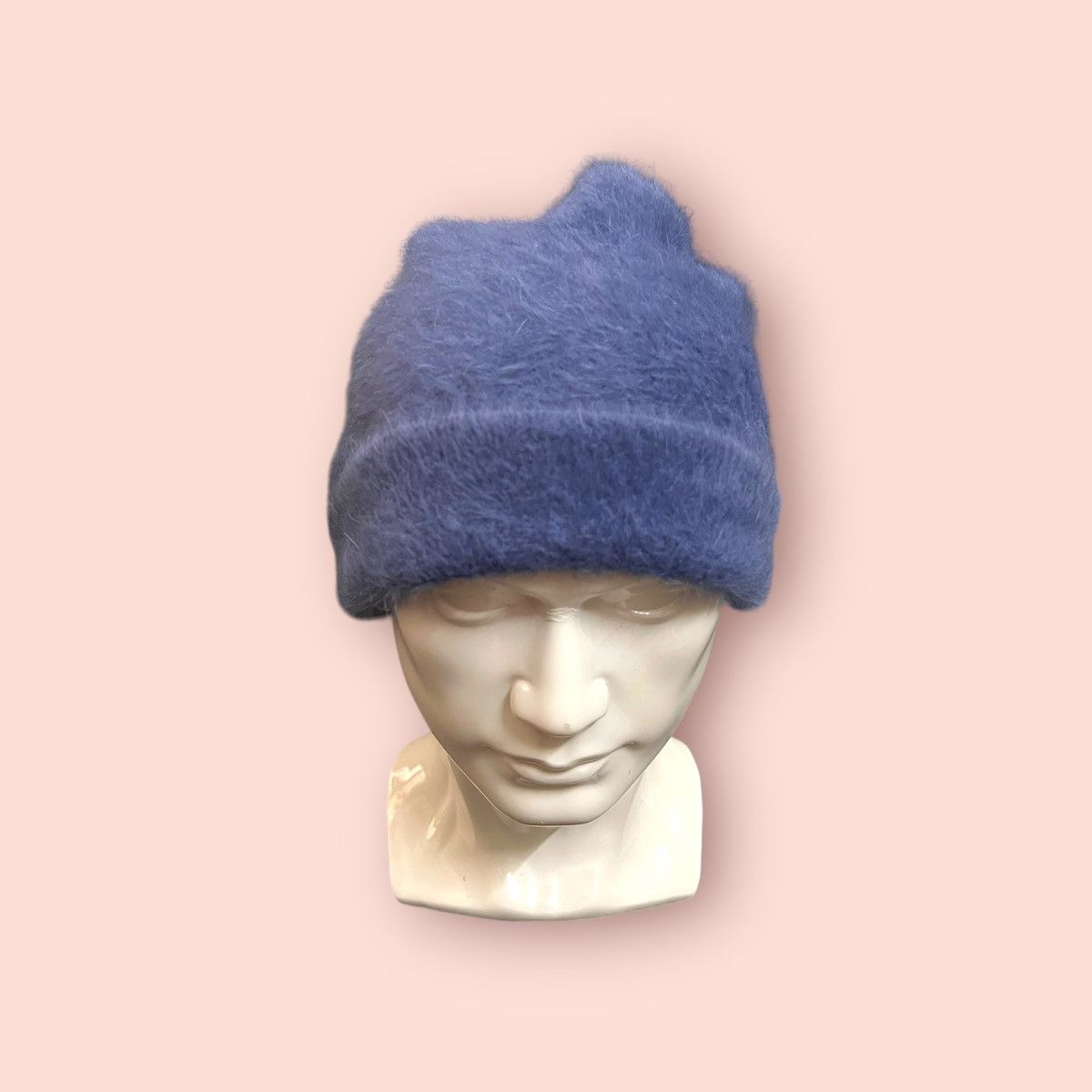 Japanese Brand × Vintage VINTAGE PLAIN ANGORA MOHAIR BEANIE HAT JAPAN Size ONE SIZE - 7 Thumbnail