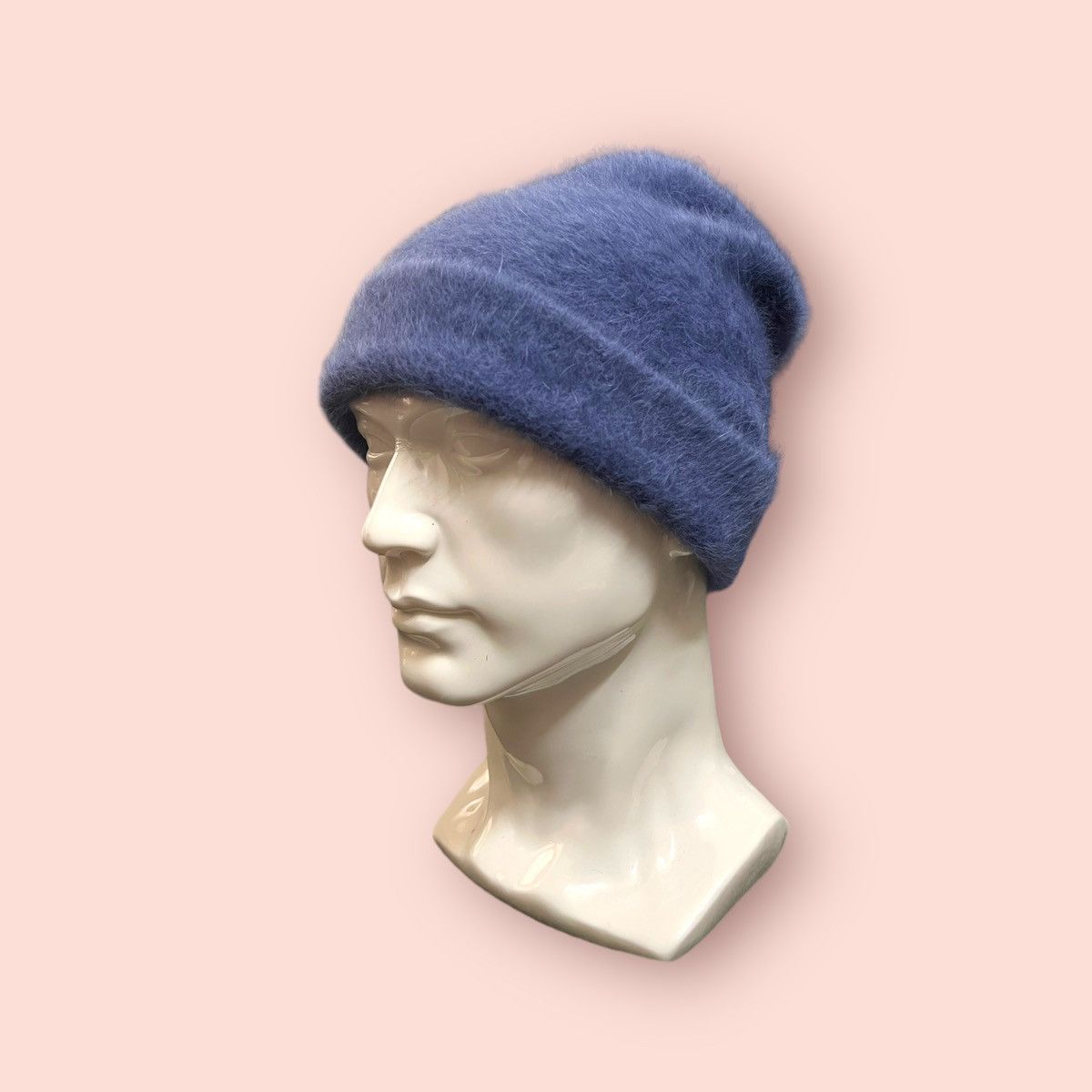 Japanese Brand × Vintage VINTAGE PLAIN ANGORA MOHAIR BEANIE HAT JAPAN Size ONE SIZE - 3 Thumbnail