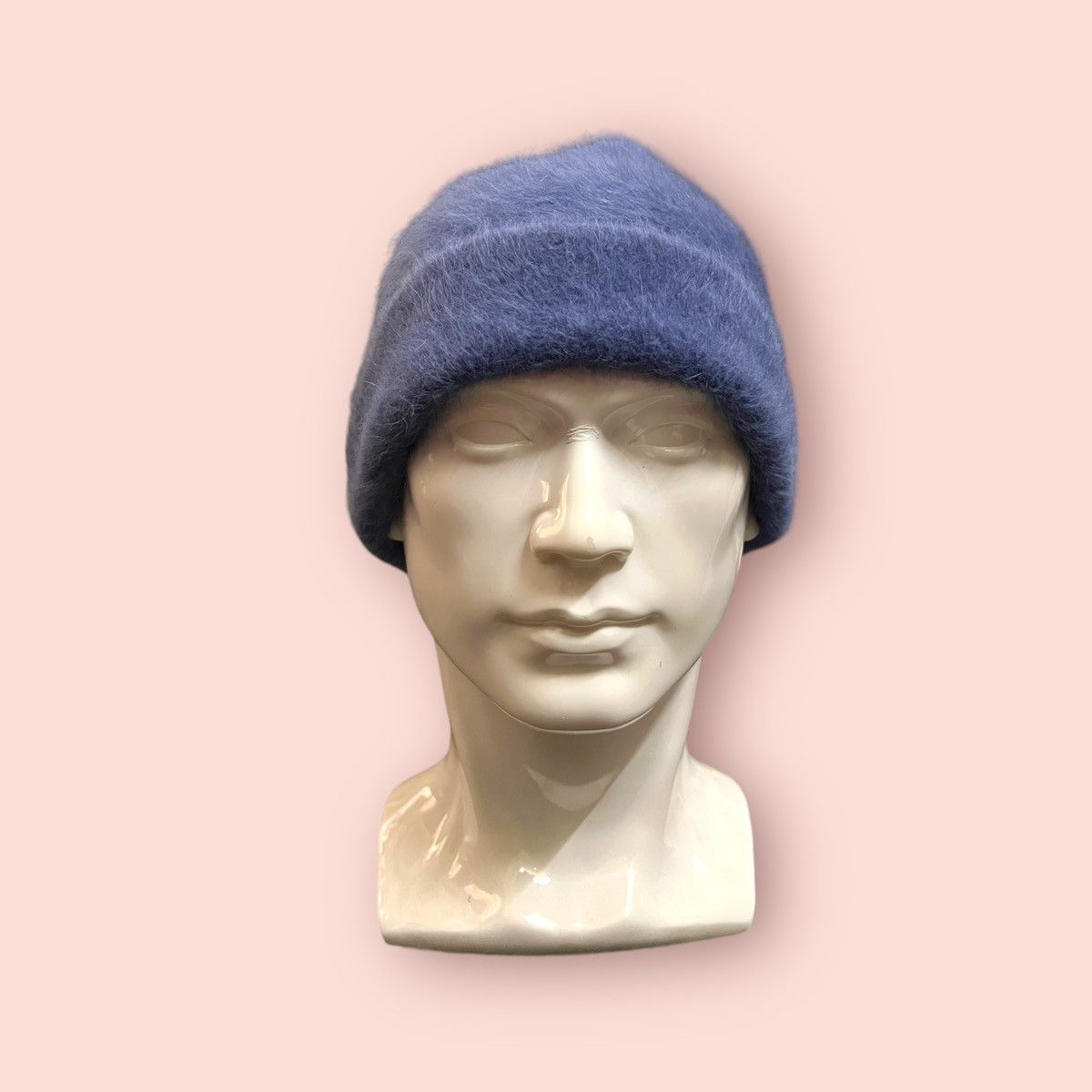 Japanese Brand × Vintage VINTAGE PLAIN ANGORA MOHAIR BEANIE HAT JAPAN Size ONE SIZE - 2 Thumbnail