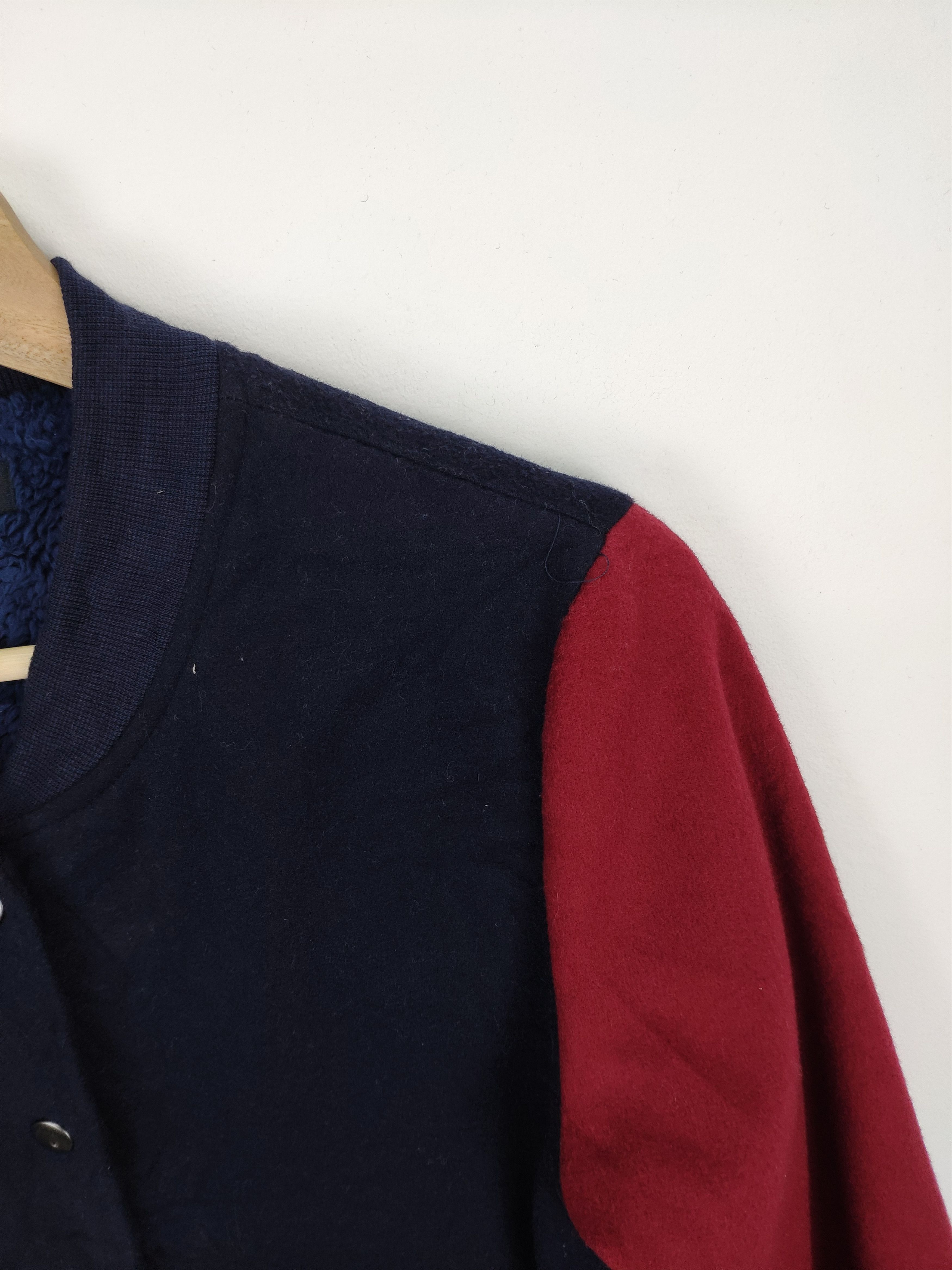Japanese Brand Vintage Varsity Jacket Lining Sherpa by ANAP Size US S / EU 44-46 / 1 - 7 Thumbnail