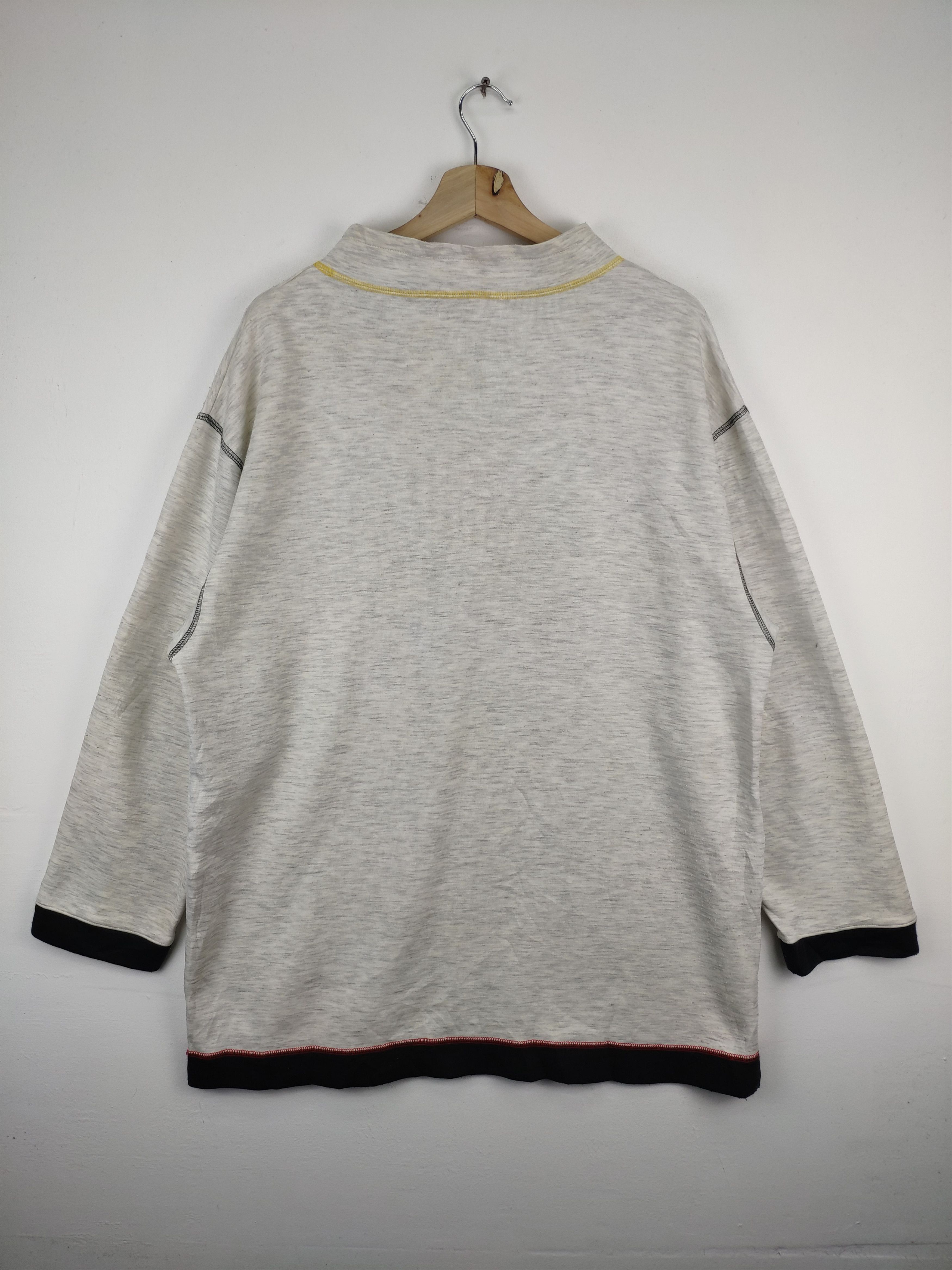 Anime × Cartoon Network × Vintage Vintage Popeye Rasta Shirt Long Sleeve Size US L / EU 52-54 / 3 - 3 Thumbnail
