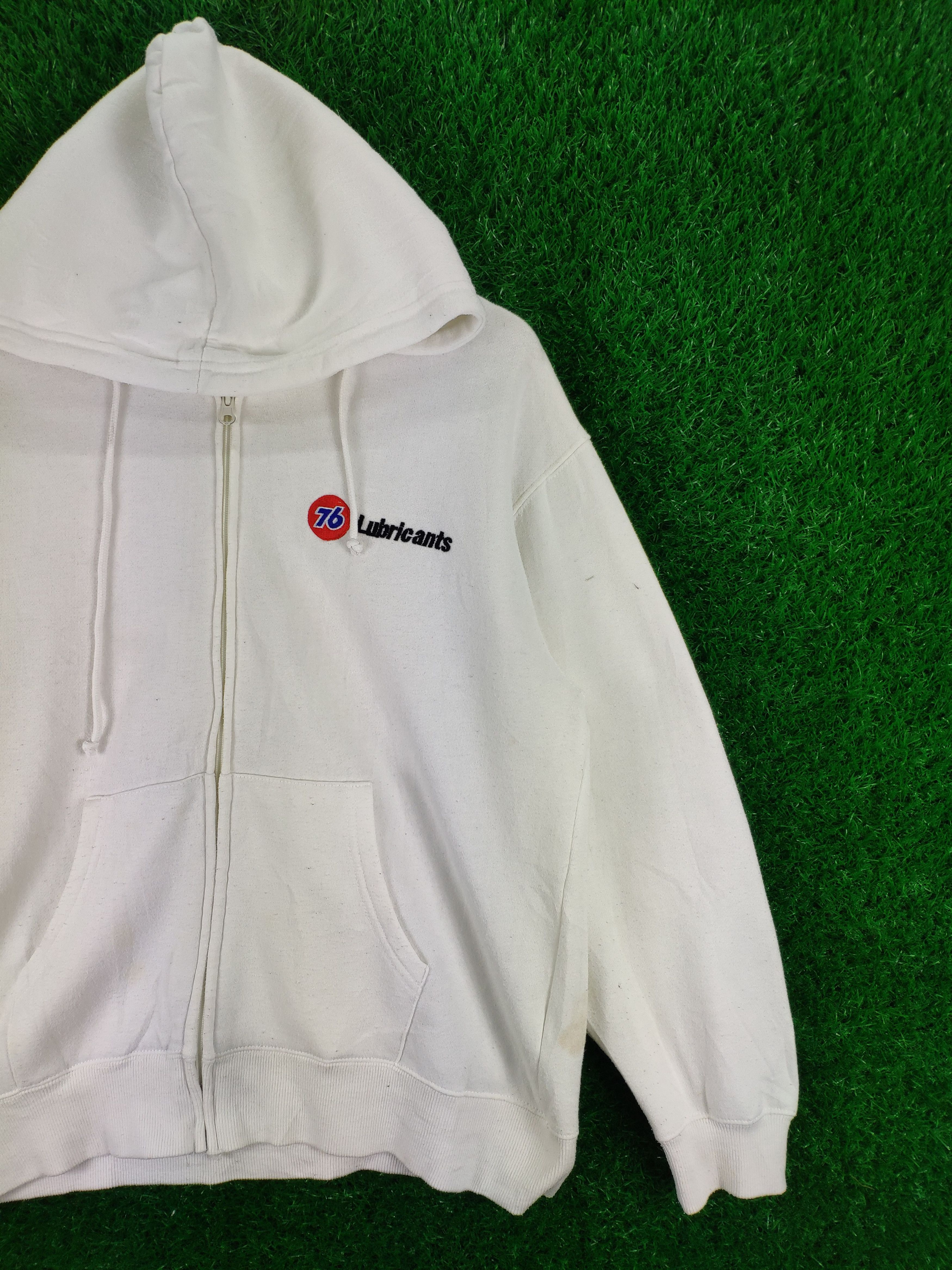 Vintage Vintage 76 Lubricants Hoodie Jacket Size US M / EU 48-50 / 2 - 5 Thumbnail