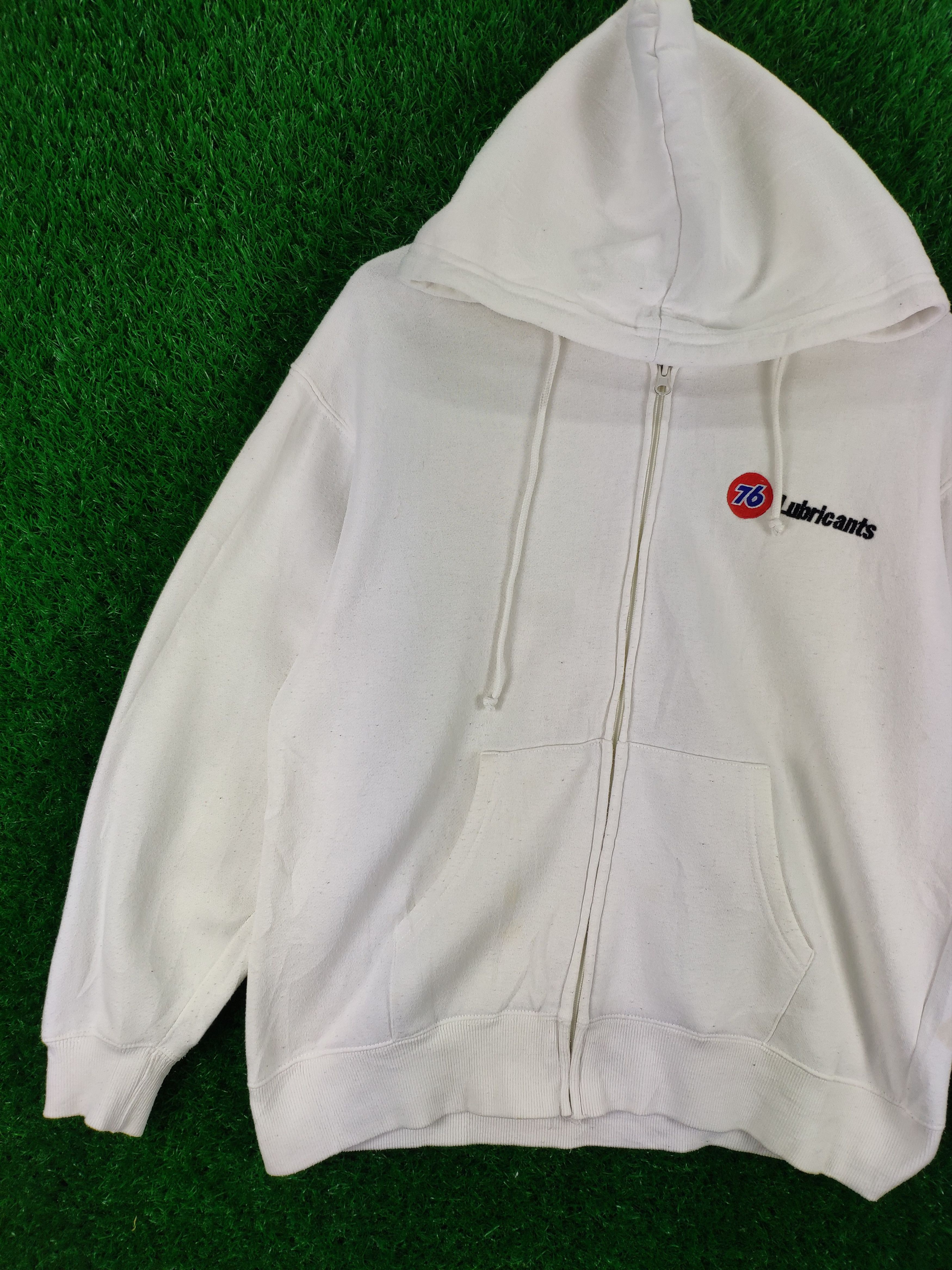 Vintage Vintage 76 Lubricants Hoodie Jacket Size US M / EU 48-50 / 2 - 6 Thumbnail