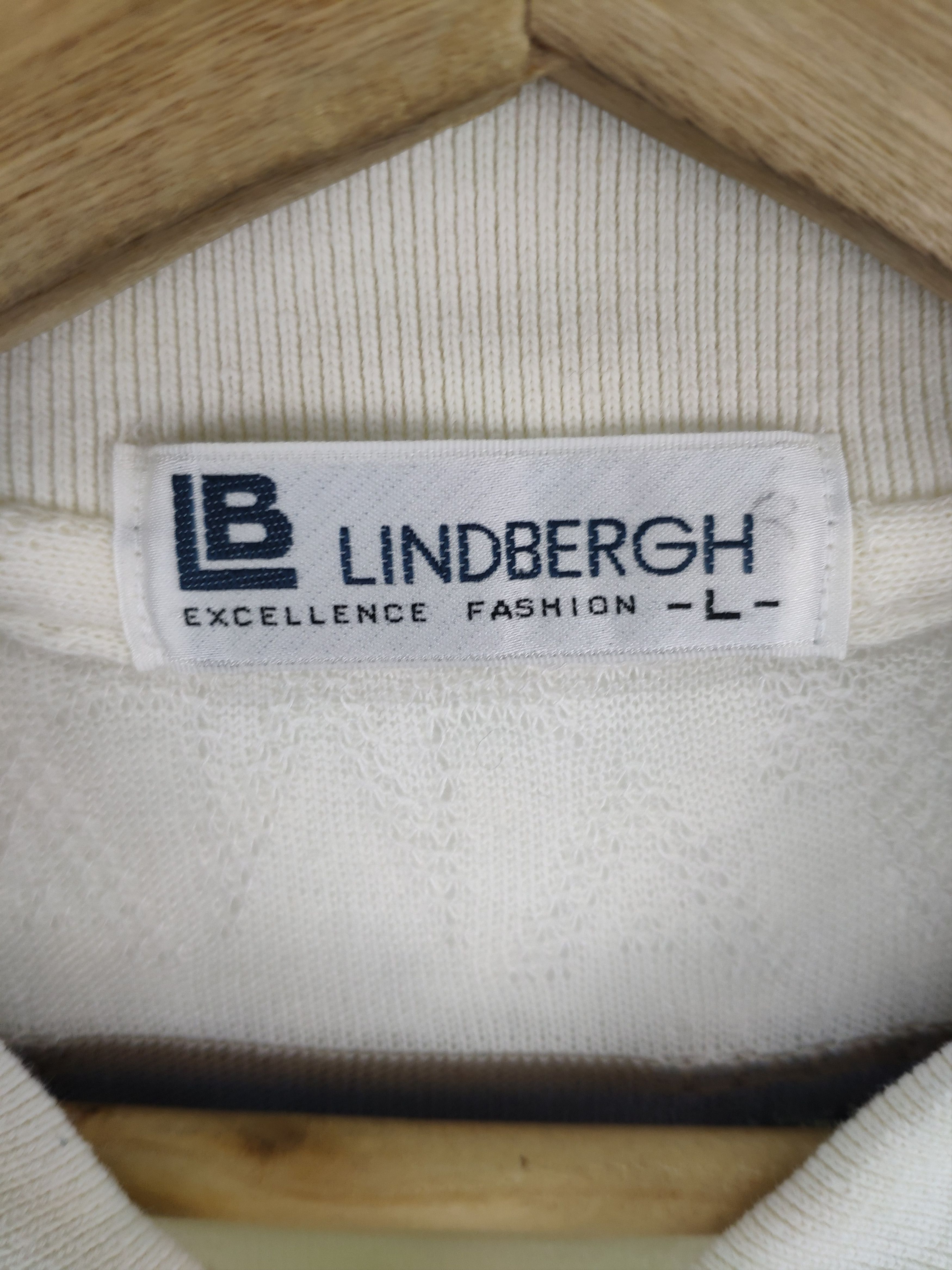 Japanese Brand × Lindbergh × Vintage Vintage Lindberg Polo Shirt Knit Coogi Style Size US M / EU 48-50 / 2 - 3 Thumbnail