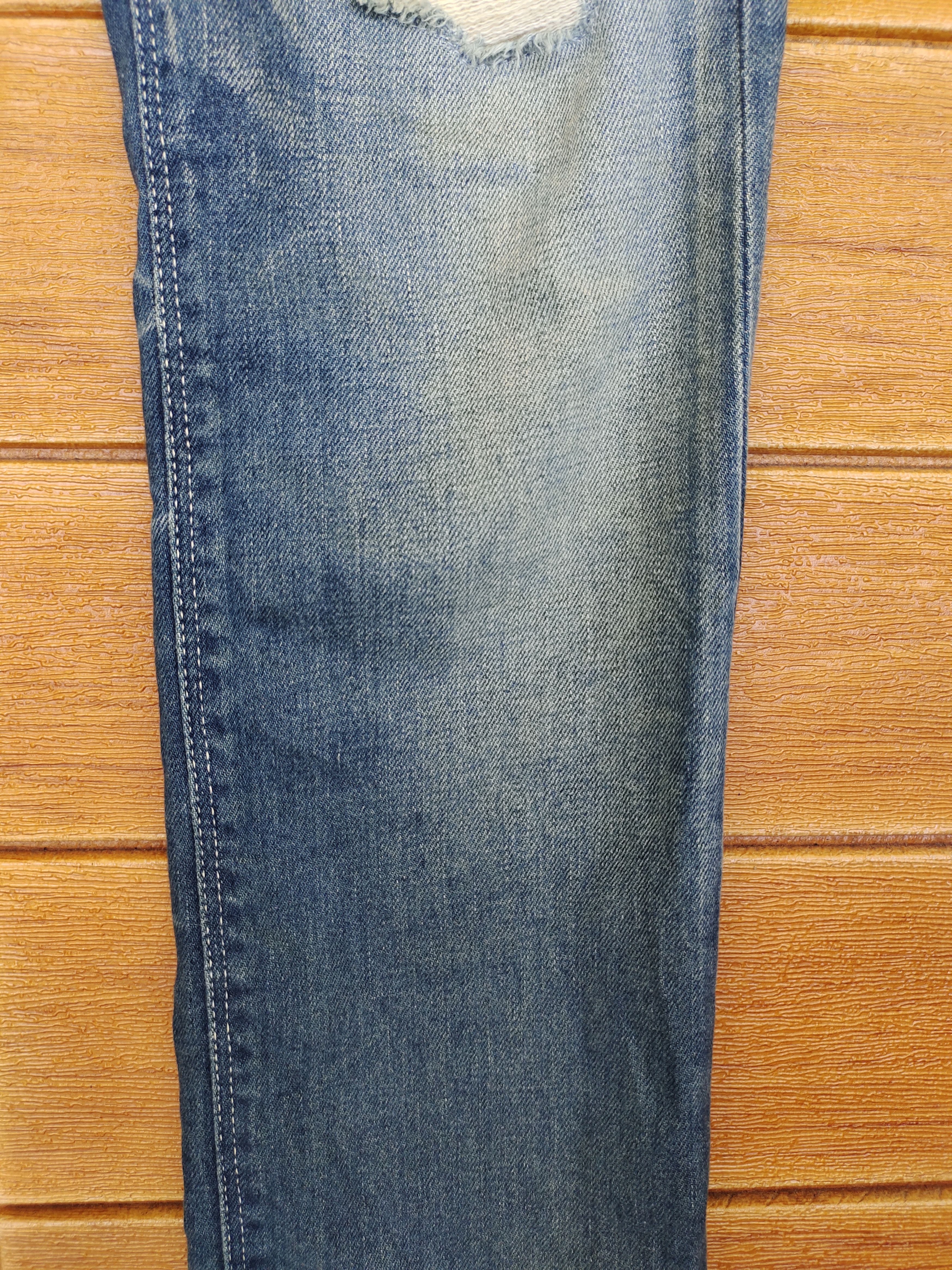 Hysteric Glamour Vintage Delay By Fin & Sons Boro Distressed Denim Jeans Size US 32 / EU 48 - 9 Thumbnail