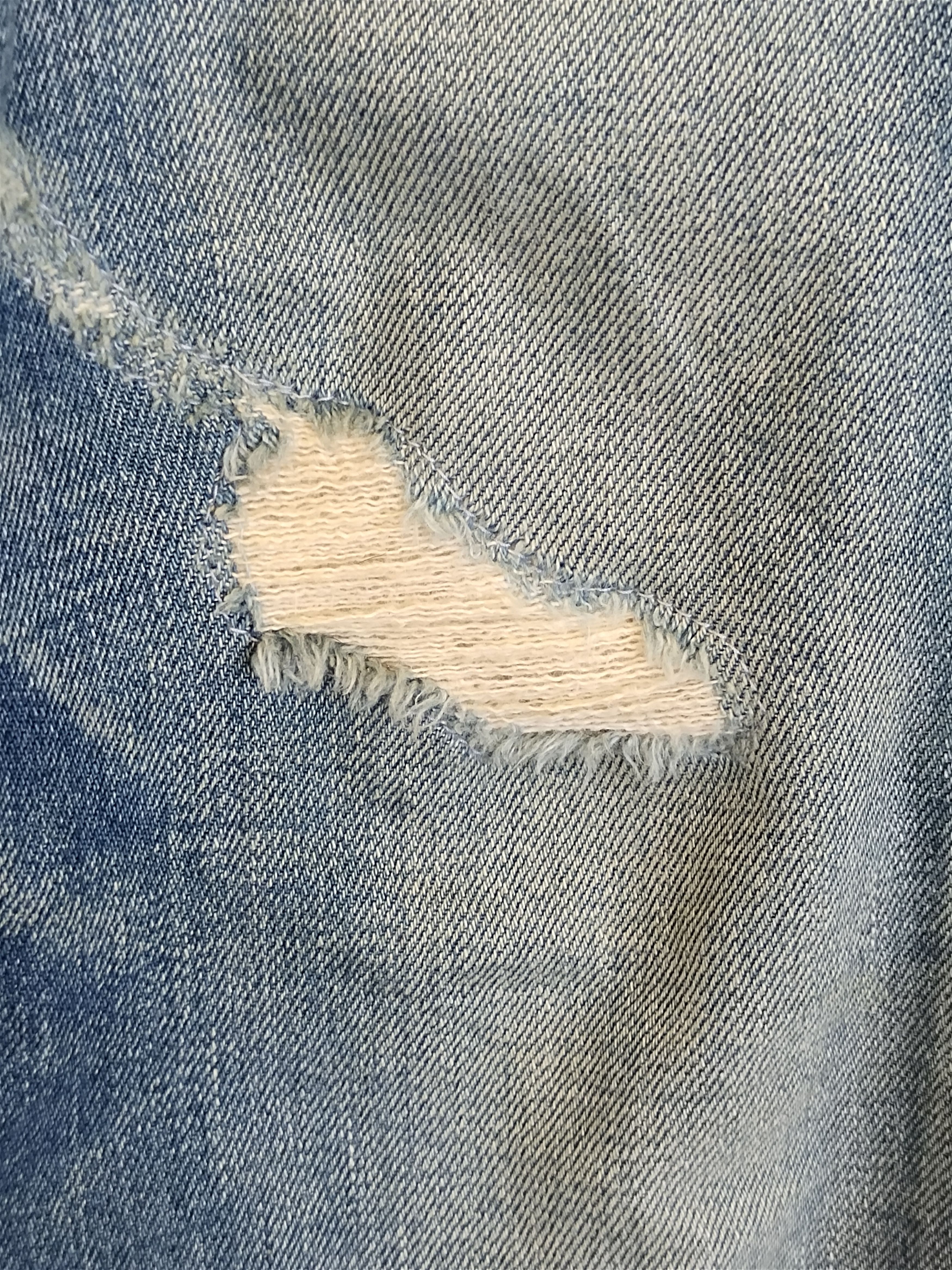 Hysteric Glamour Vintage Delay By Fin & Sons Boro Distressed Denim Jeans Size US 32 / EU 48 - 5 Thumbnail