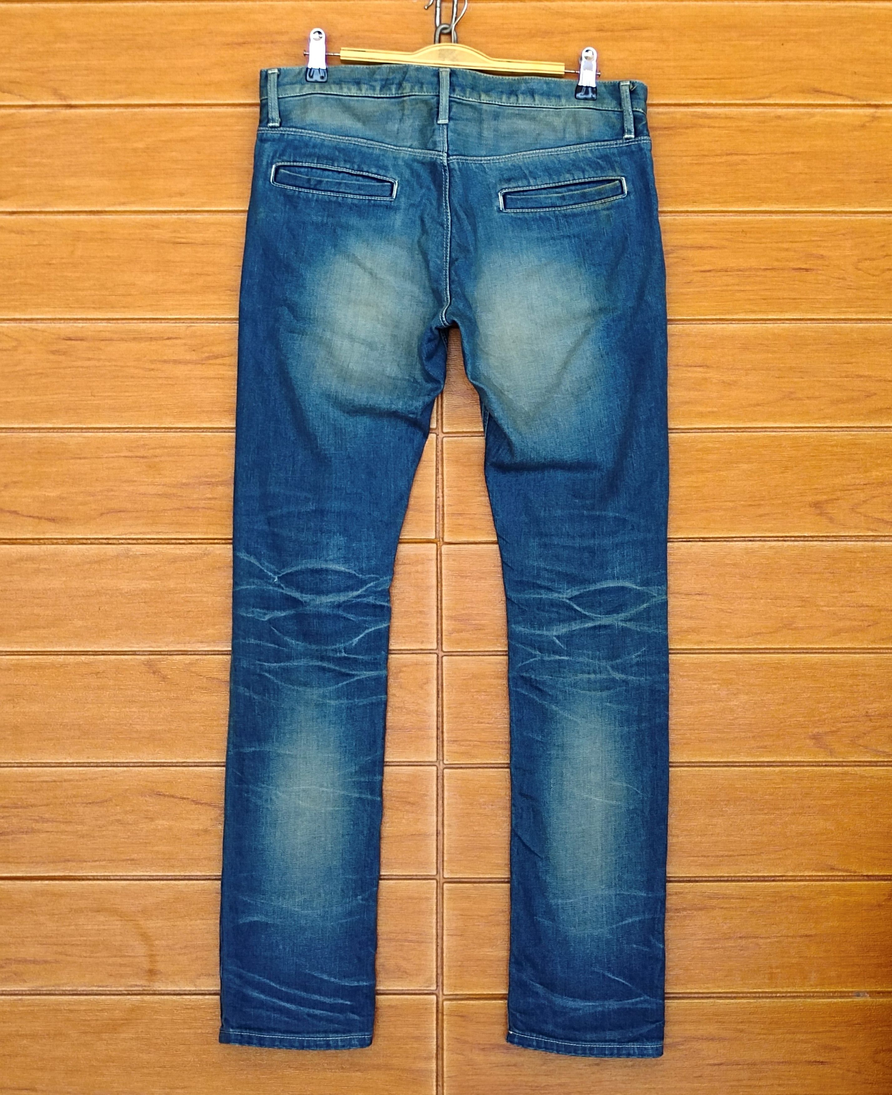 Hysteric Glamour Vintage Delay By Fin & Sons Boro Distressed Denim Jeans Size US 32 / EU 48 - 11 Thumbnail