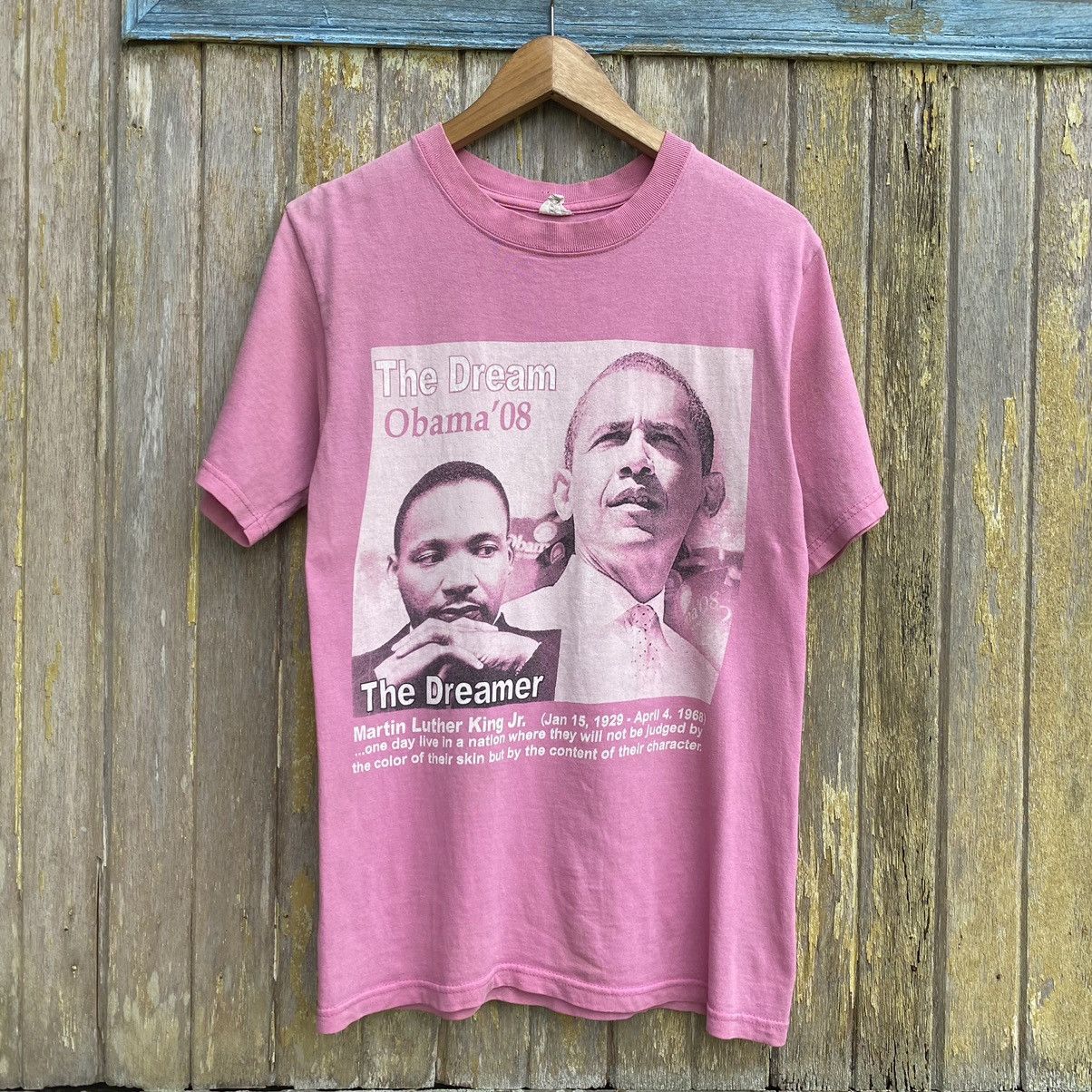 President's Thrashed Faded Vintage Y2K Obama President ERD GRUNGE TEE Size US S / EU 44-46 / 1 - 1 Thumbnail