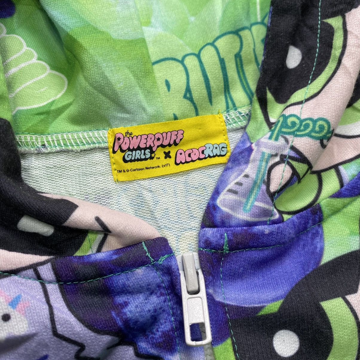Cartoon Network The Powerpuff Girls x ACDC Rag Zipper Hoodie ERD GRUNGE Size US XL / EU 56 / 4 - 4 Thumbnail