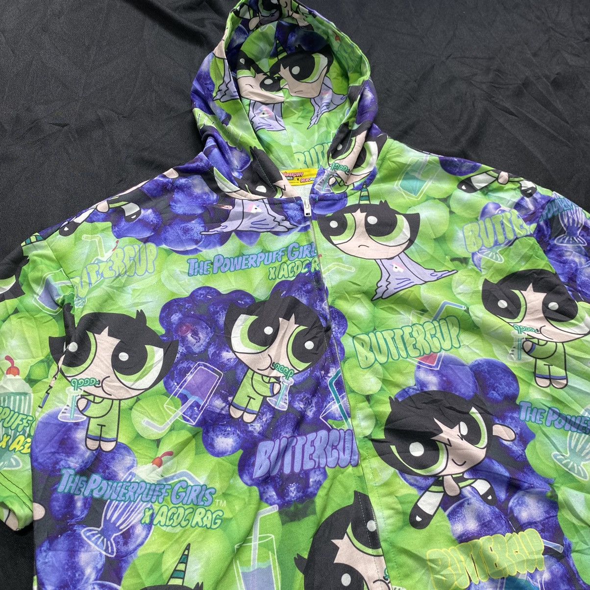 Cartoon Network The Powerpuff Girls x ACDC Rag Zipper Hoodie ERD GRUNGE Size US XL / EU 56 / 4 - 3 Thumbnail