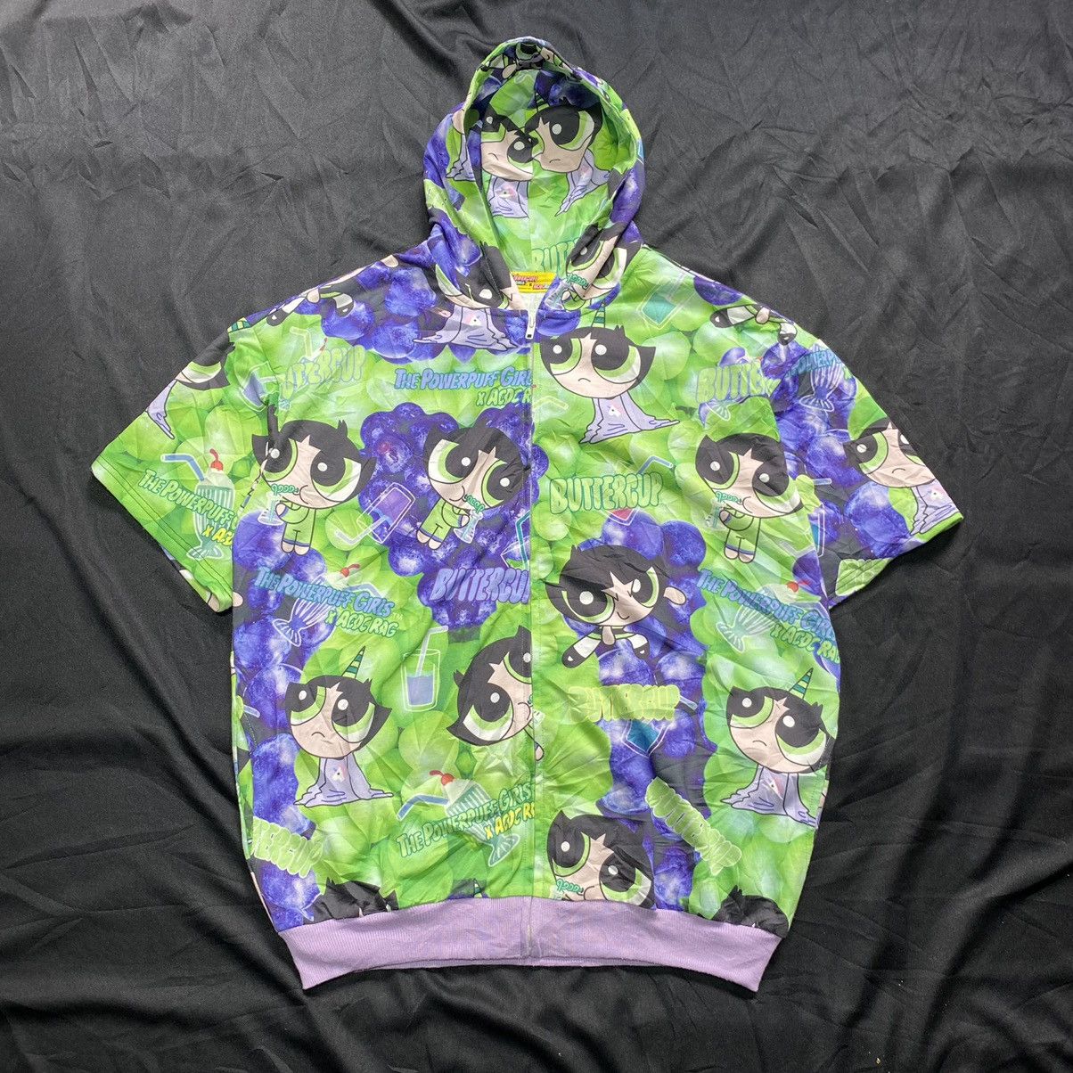 Cartoon Network The Powerpuff Girls x ACDC Rag Zipper Hoodie ERD GRUNGE Size US XL / EU 56 / 4 - 1 Thumbnail