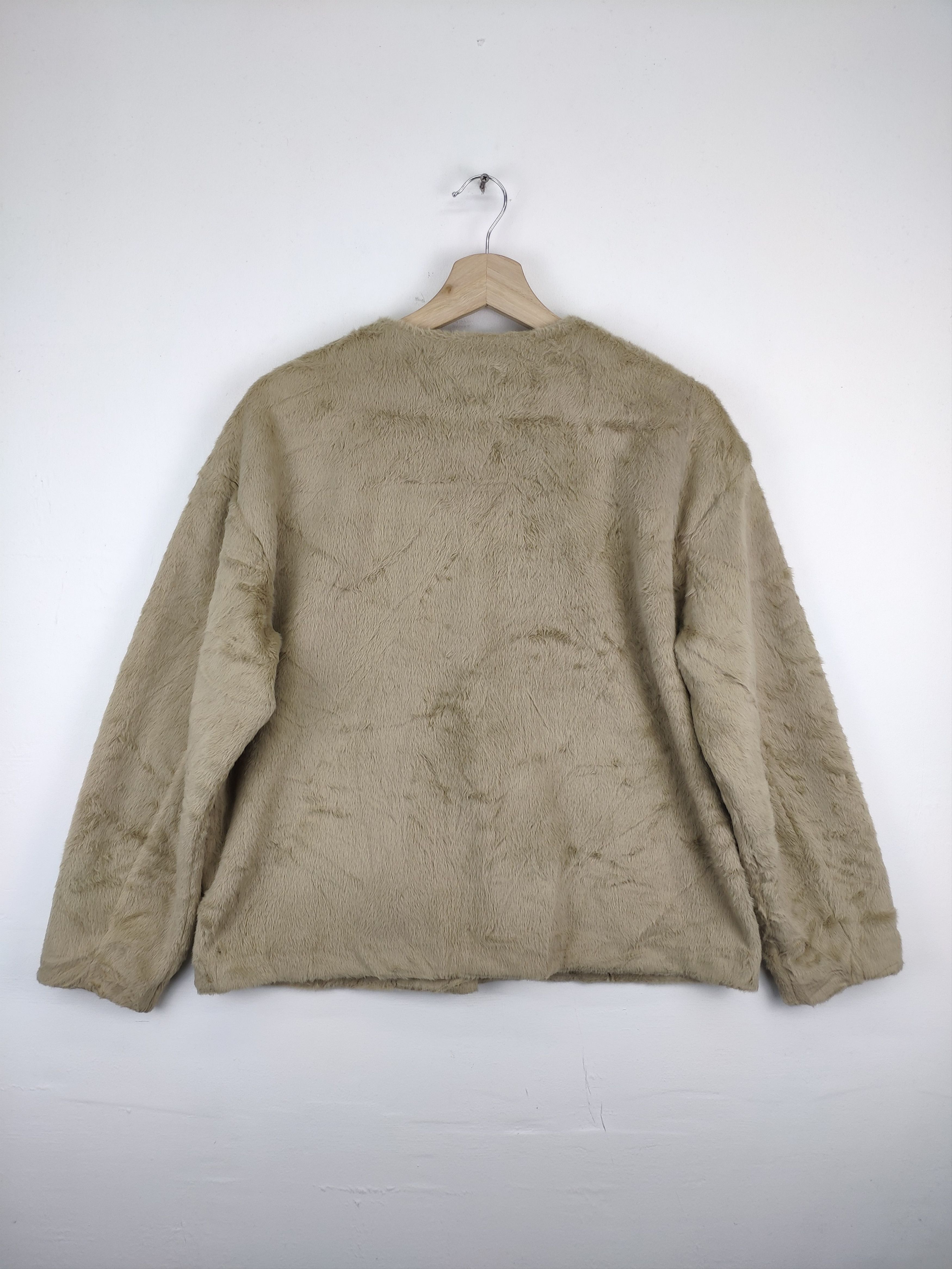 Japanese Brand × Uniqlo Uniqlo Fuzzy Mohair Cardigan Cropped Size M / US 6-8 / IT 42-44 - 2 Thumbnail