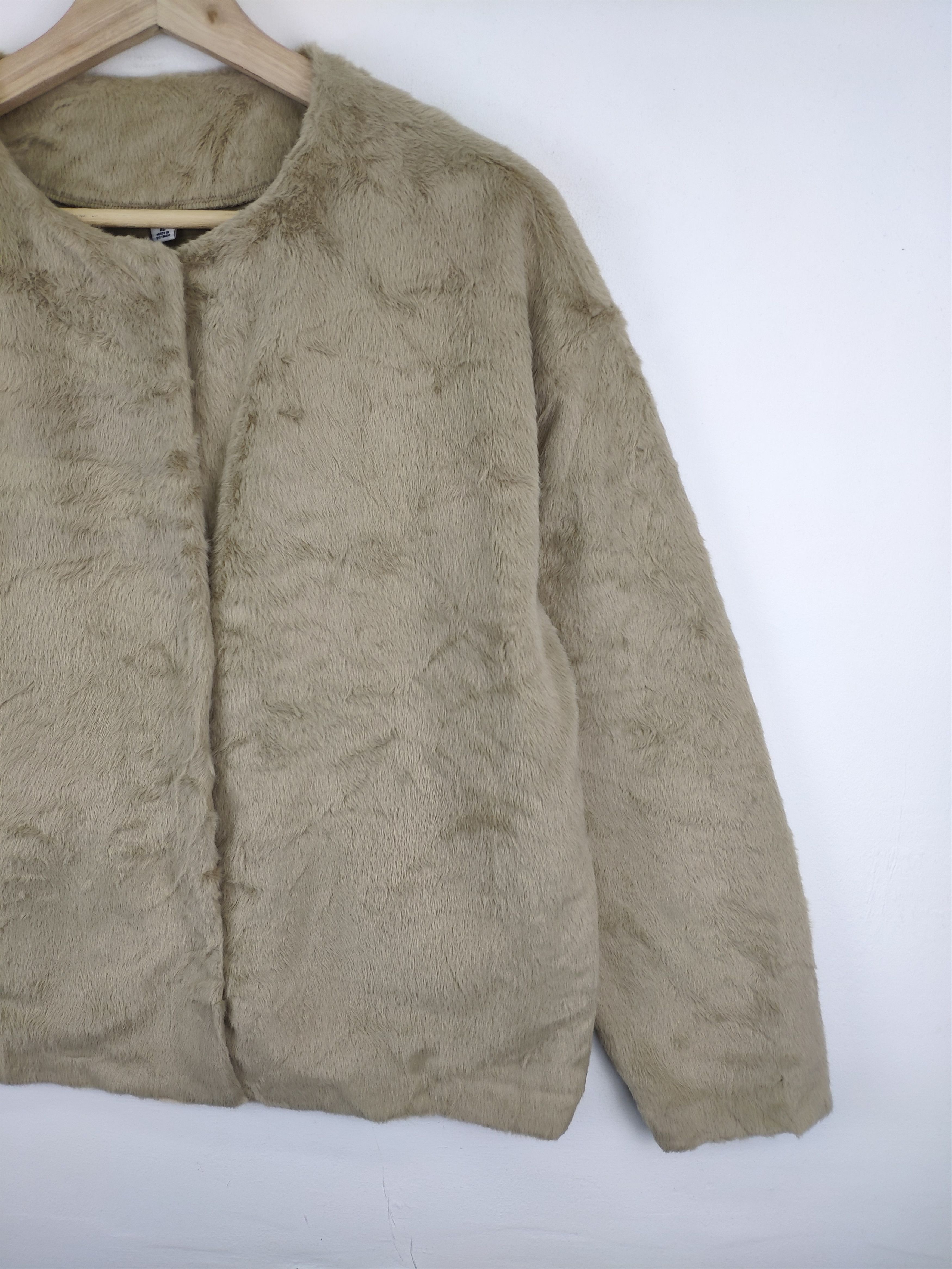 Japanese Brand × Uniqlo Uniqlo Fuzzy Mohair Cardigan Cropped Size M / US 6-8 / IT 42-44 - 5 Thumbnail