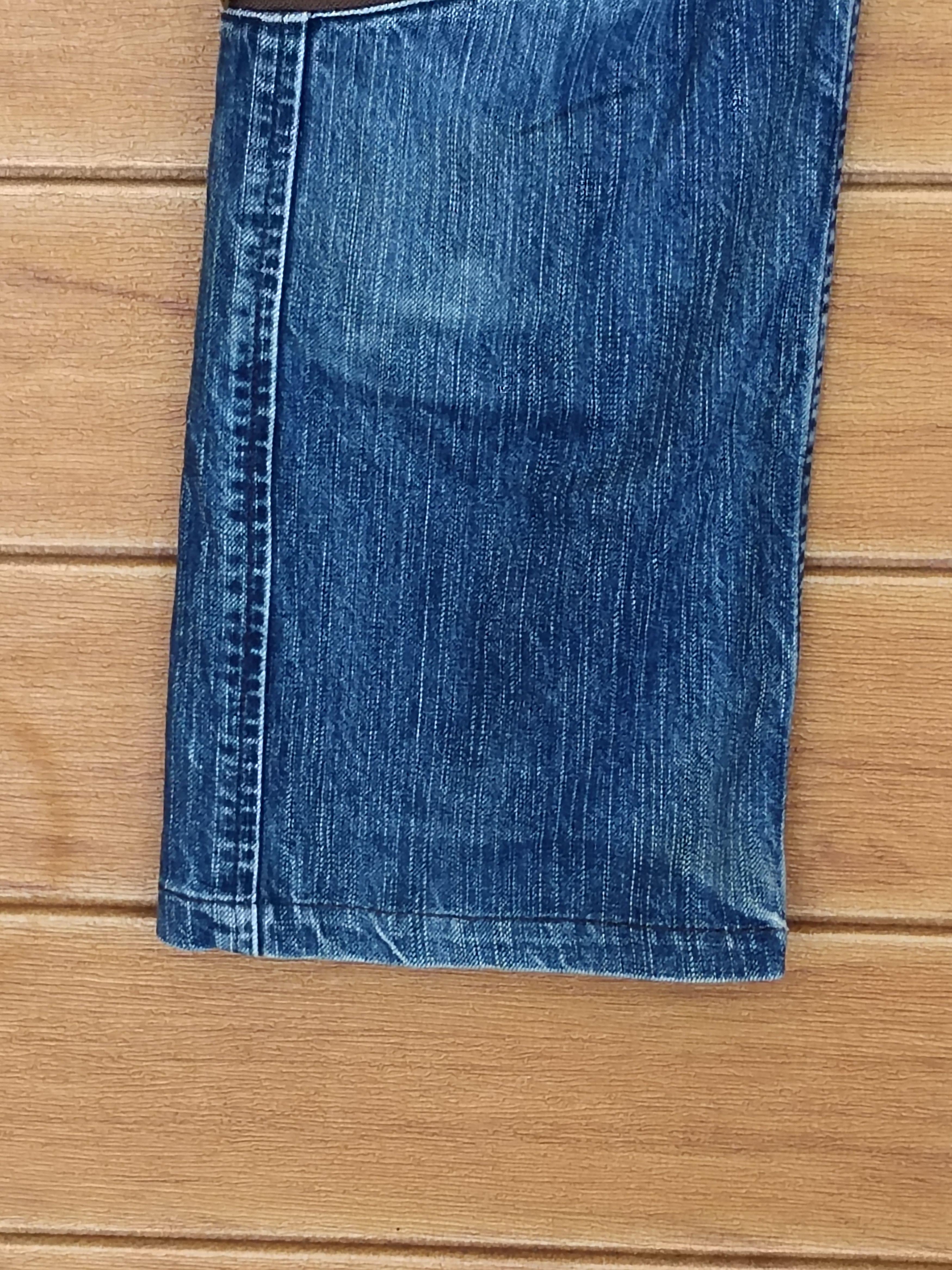 Comme des Garcons × Walter Van Beirendonck Johnbull Kojima Japan Zipper Cargo Denim Pants Size US 31 - 8 Thumbnail