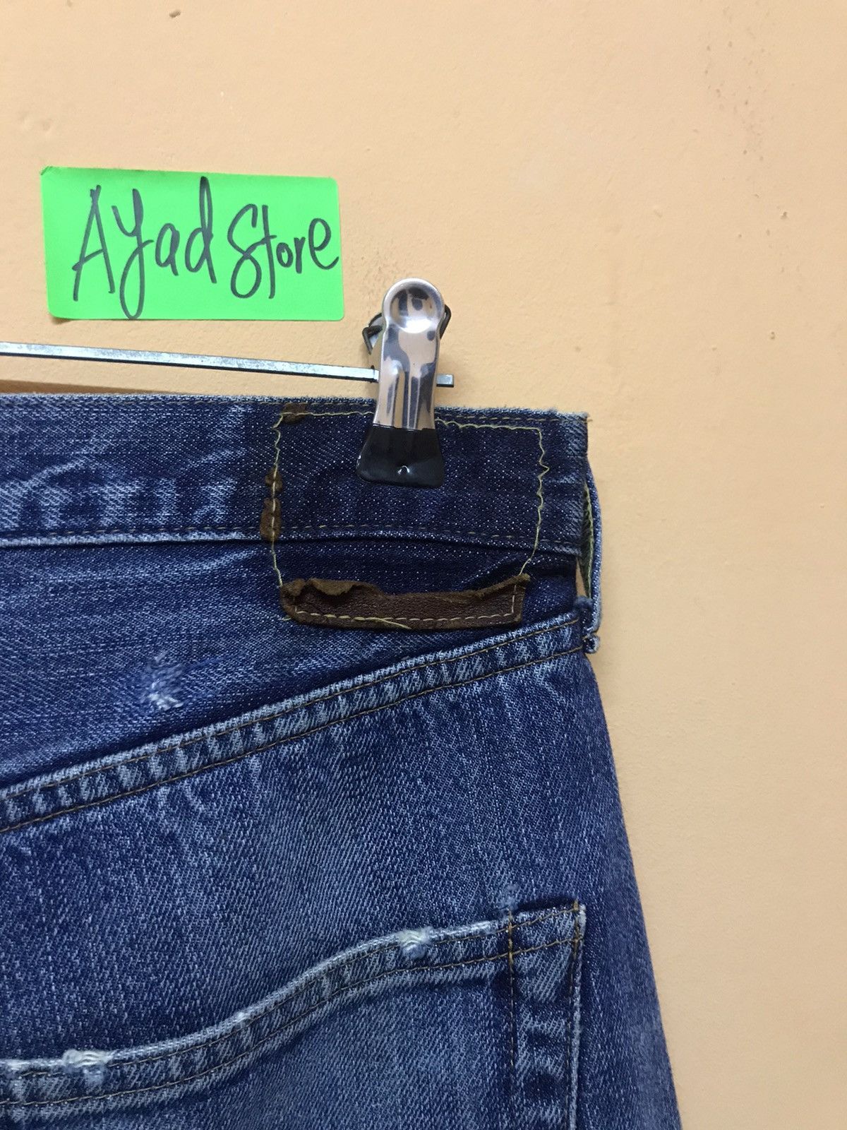 Levi's ‼️VTG LEVIS 501 BIG E BORO SHASIKO INSPIRED KAPITAL JAPAN ‼️ Size US 32 / EU 48 - 9 Thumbnail