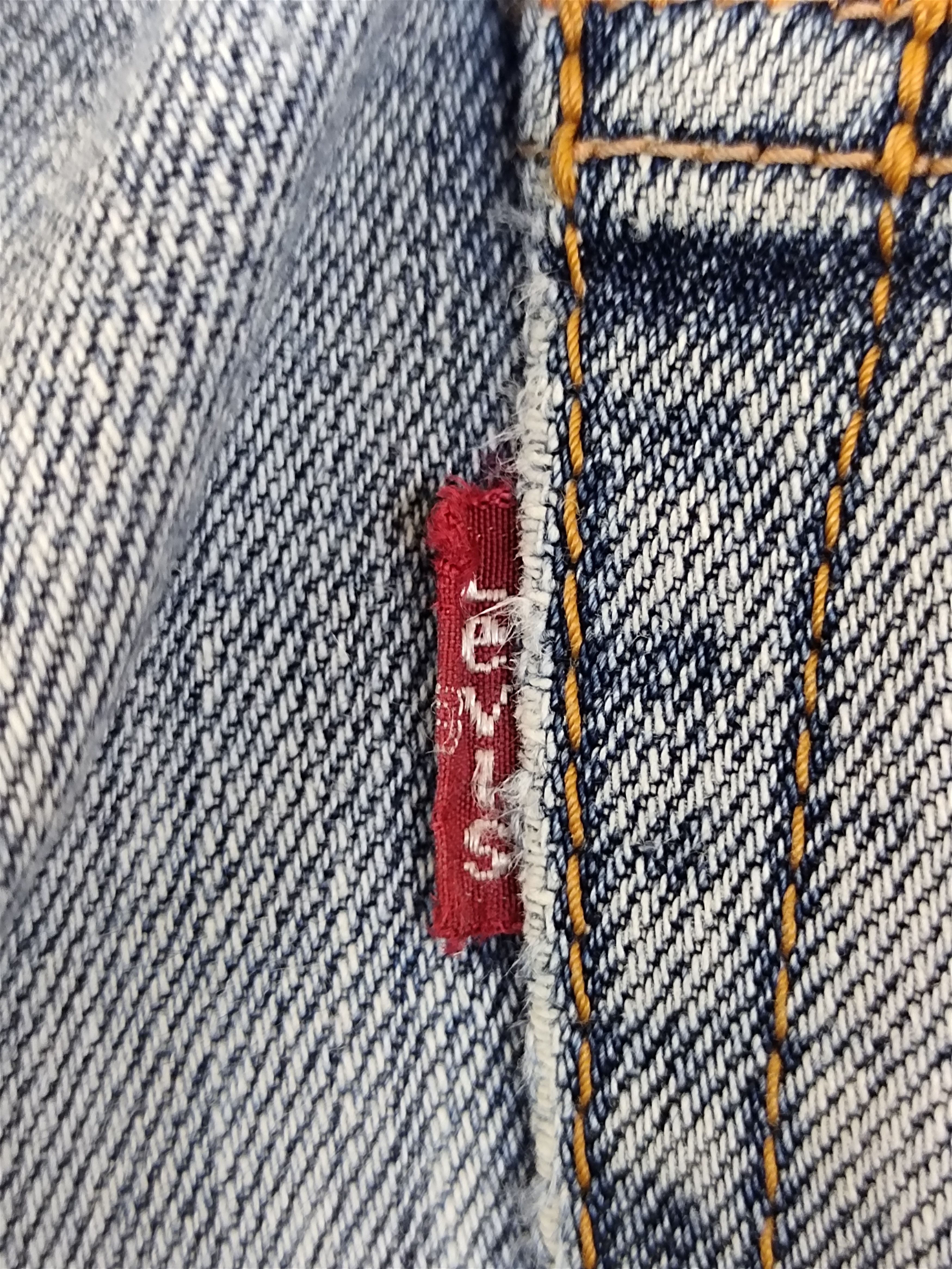 Levi's 1990s Levi's 504 Destroy Crash Distressed Denim Jeans Size US 34 / EU 50 - 12 Thumbnail
