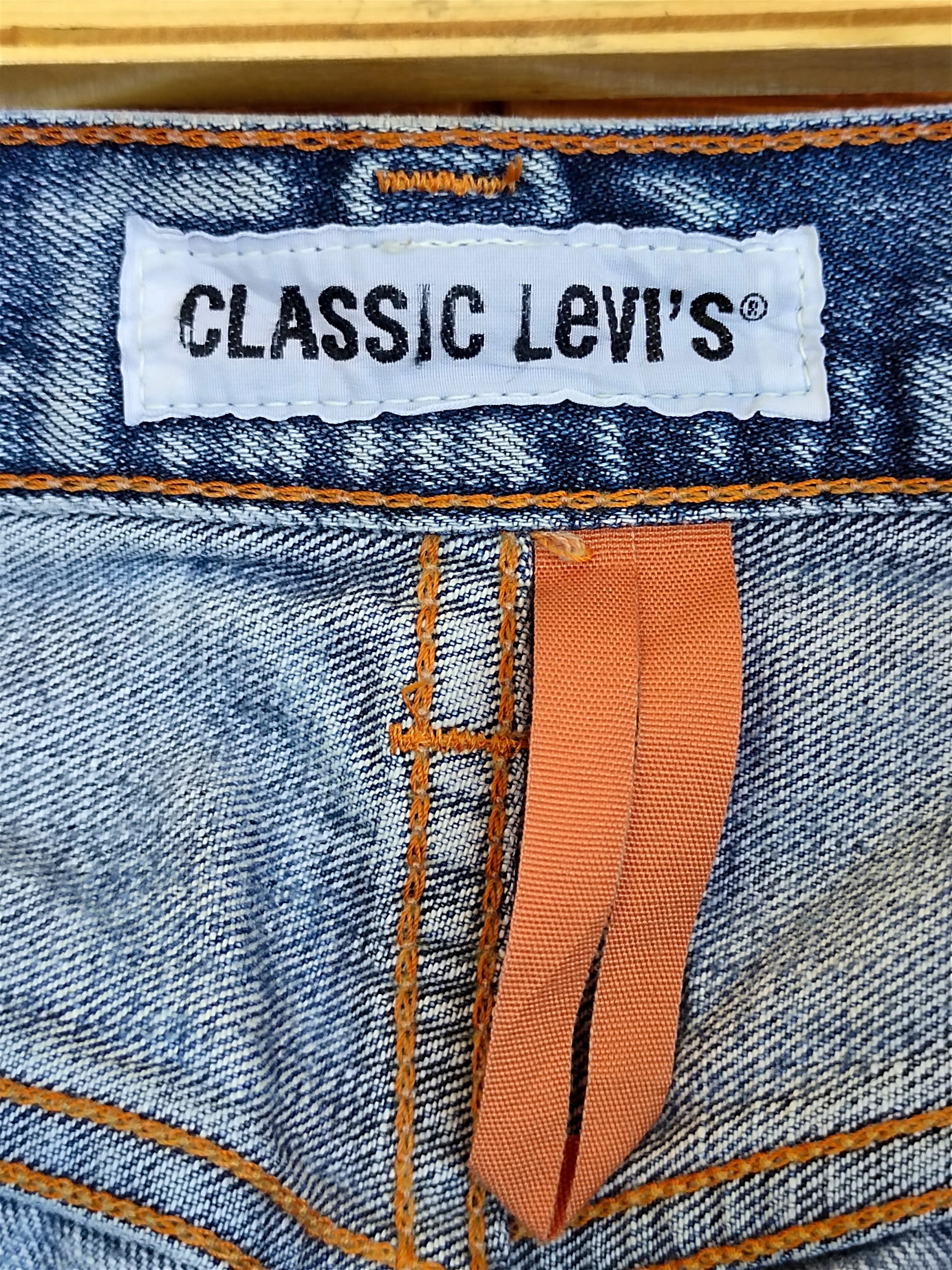 Levi's 1990s Levi's 504 Destroy Crash Distressed Denim Jeans Size US 34 / EU 50 - 17 Thumbnail