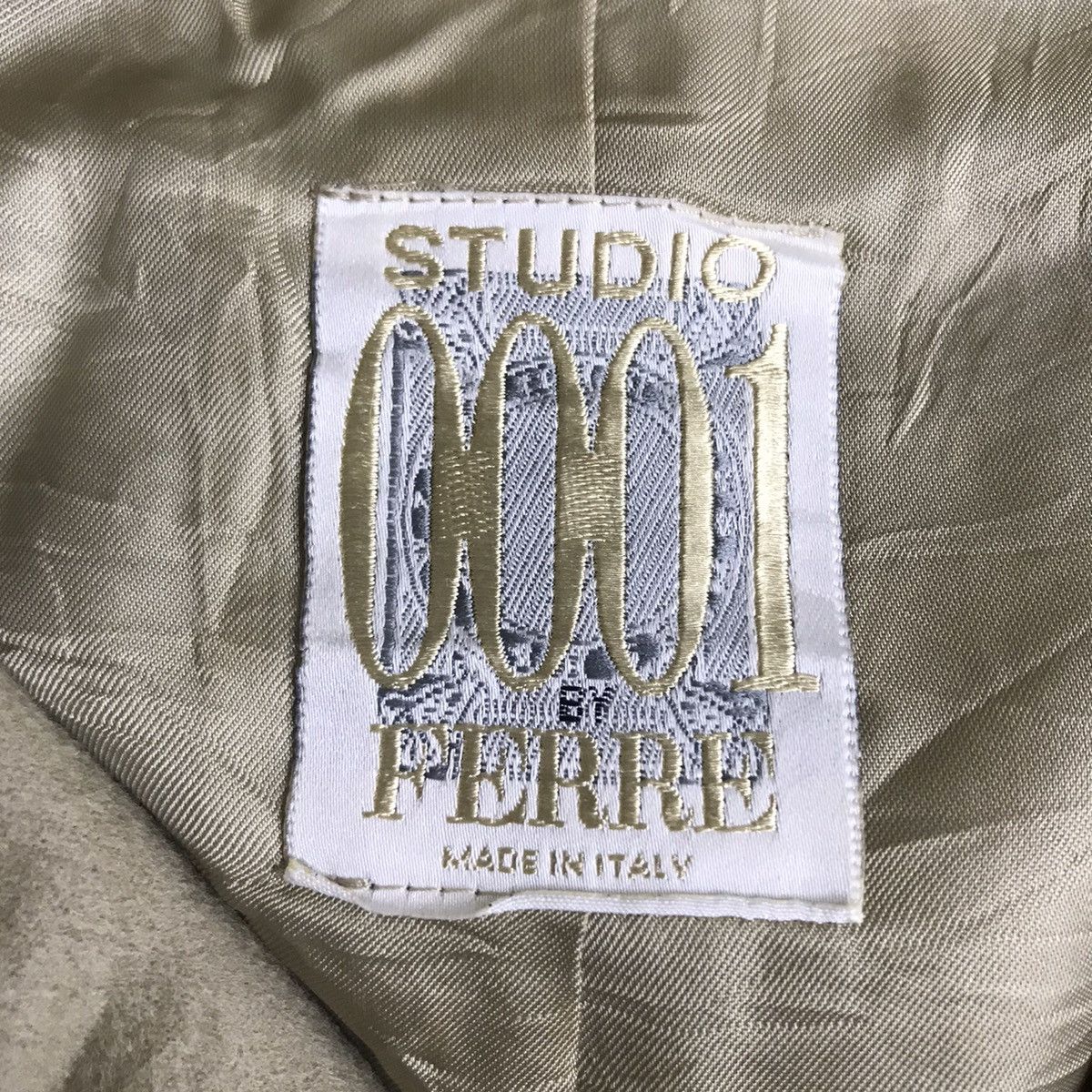 Gianfranco Ferre STUDIO 001 FERRE GIANFRANCO Italy Designer Sherpa BlazerCoat Size XS / US 0-2 / IT 36-38 - 4 Thumbnail