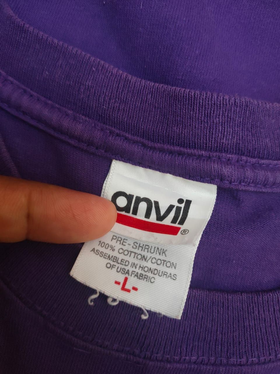 Anvil Humor T We've Got to address Our Basic Need Size US L / EU 52-54 / 3 - 2 Thumbnail