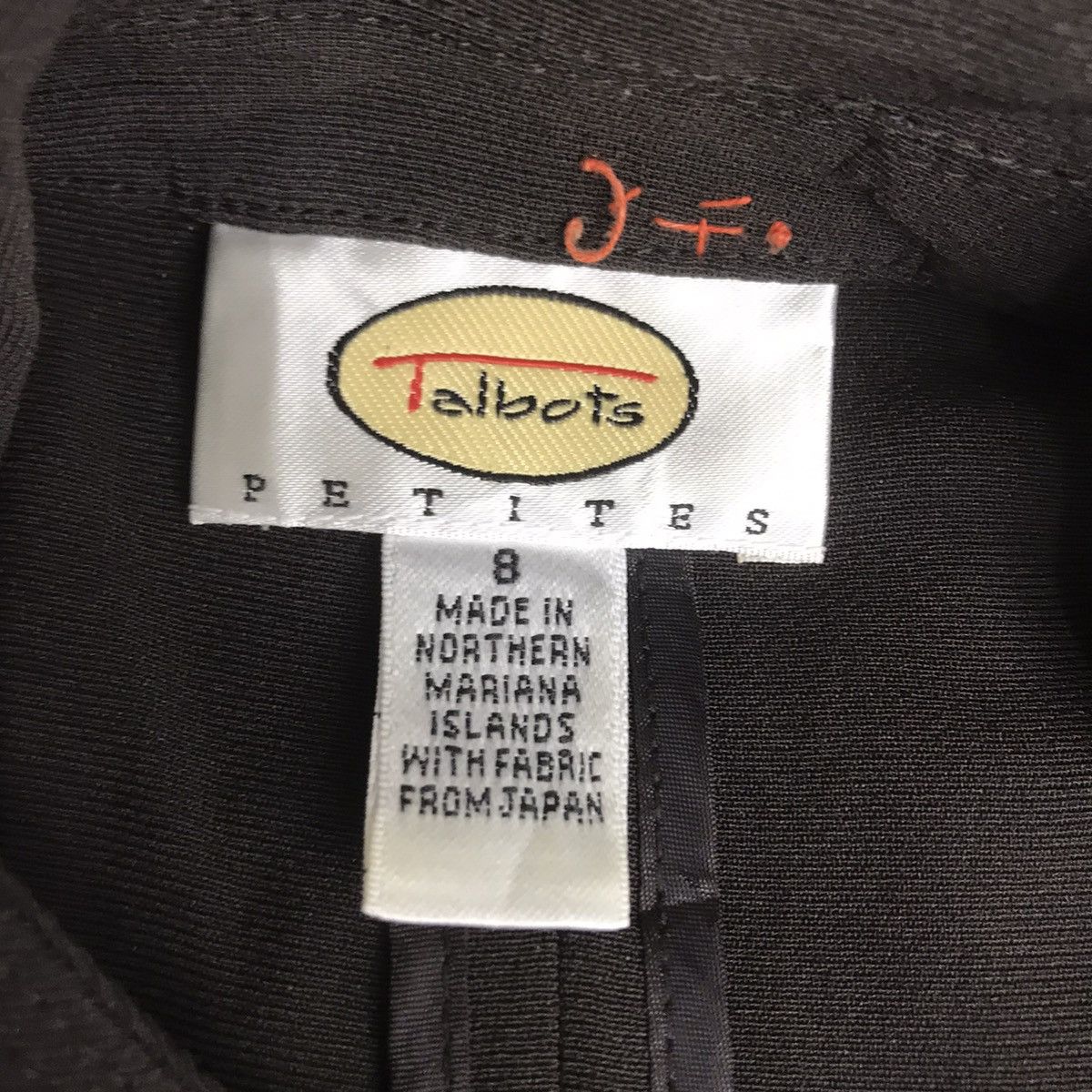 Vintage Vintage TALBOTS PETITES Plain Black Blazer Coat Jacket Size S / US 4 / IT 40 - 3 Thumbnail