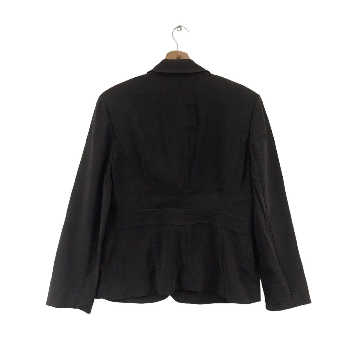 Vintage Vintage TALBOTS PETITES Plain Black Blazer Coat Jacket Size S / US 4 / IT 40 - 6 Thumbnail