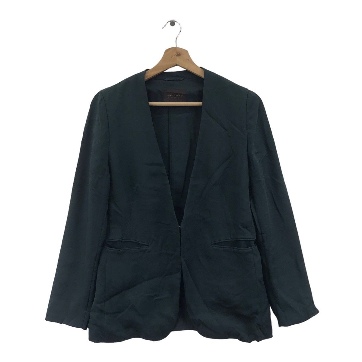 Tomorrowland TOMORROWLAND Japanese Brand Dark Green Coat Jacket Size XS / US 0-2 / IT 36-38 - 1 Thumbnail