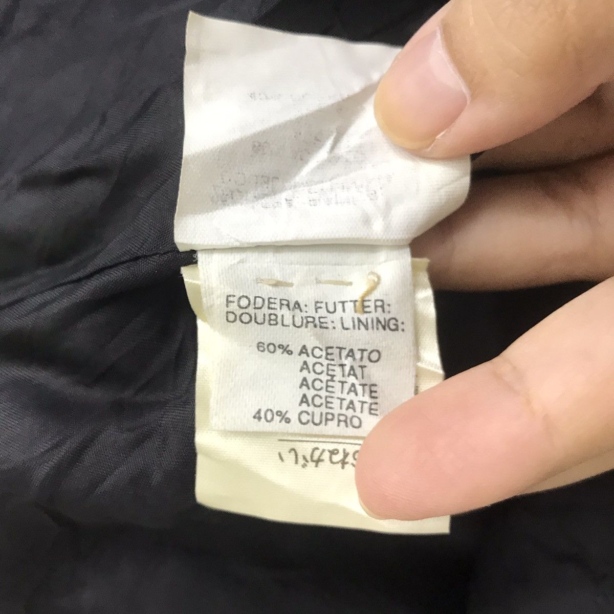 Vintage Vintage LORETTA DI LORENZO Italian Brand Grey Coat Size XS / US 0-2 / IT 36-38 - 8 Thumbnail