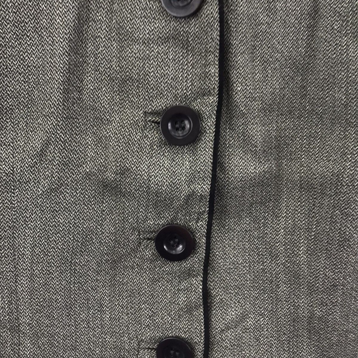 Vintage Vintage LORETTA DI LORENZO Italian Brand Grey Coat Size XS / US 0-2 / IT 36-38 - 4 Thumbnail