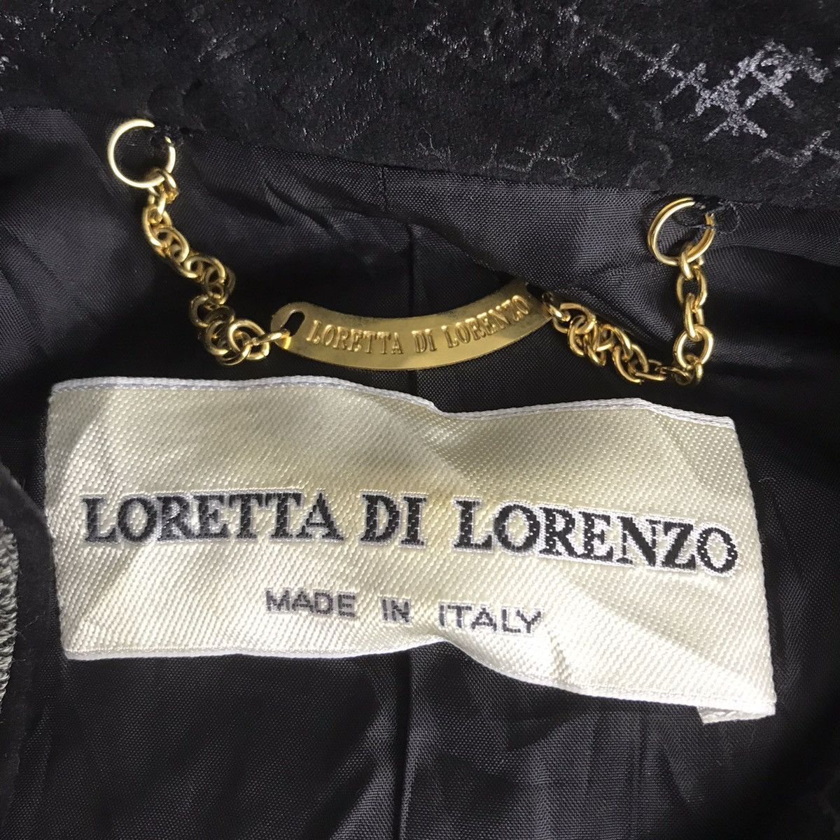 Vintage Vintage LORETTA DI LORENZO Italian Brand Grey Coat Size XS / US 0-2 / IT 36-38 - 5 Thumbnail