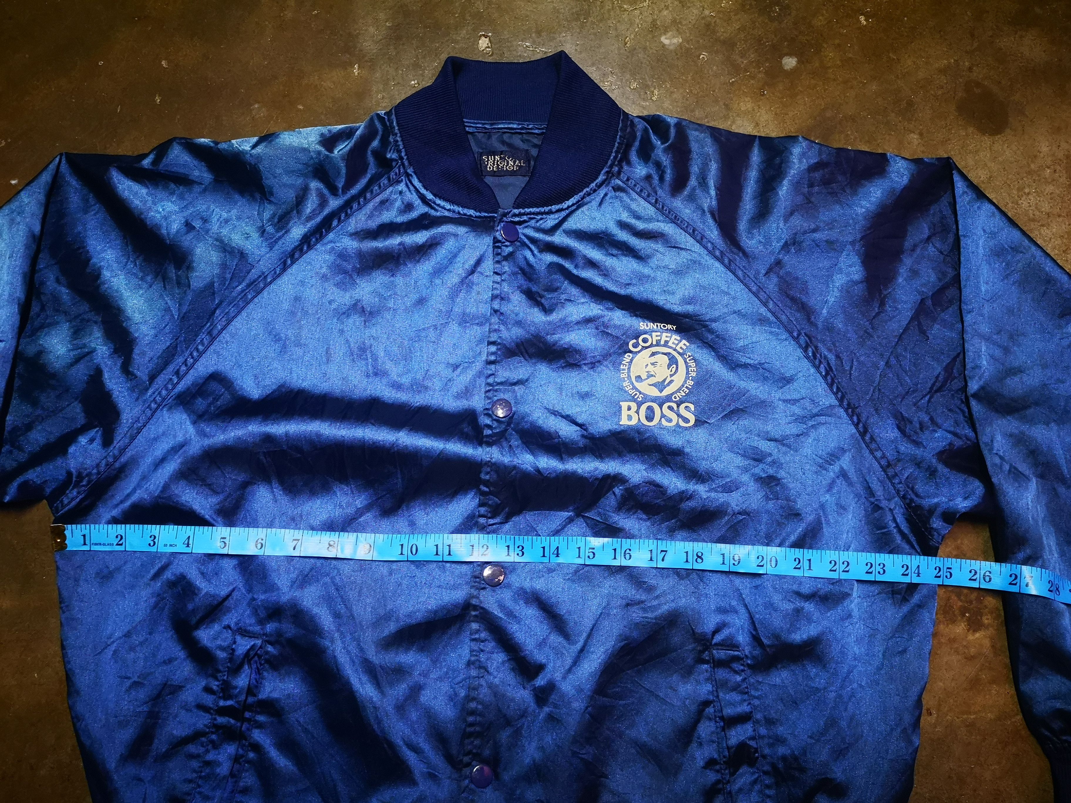 Vintage Suntory Coffee Boss Varsity style