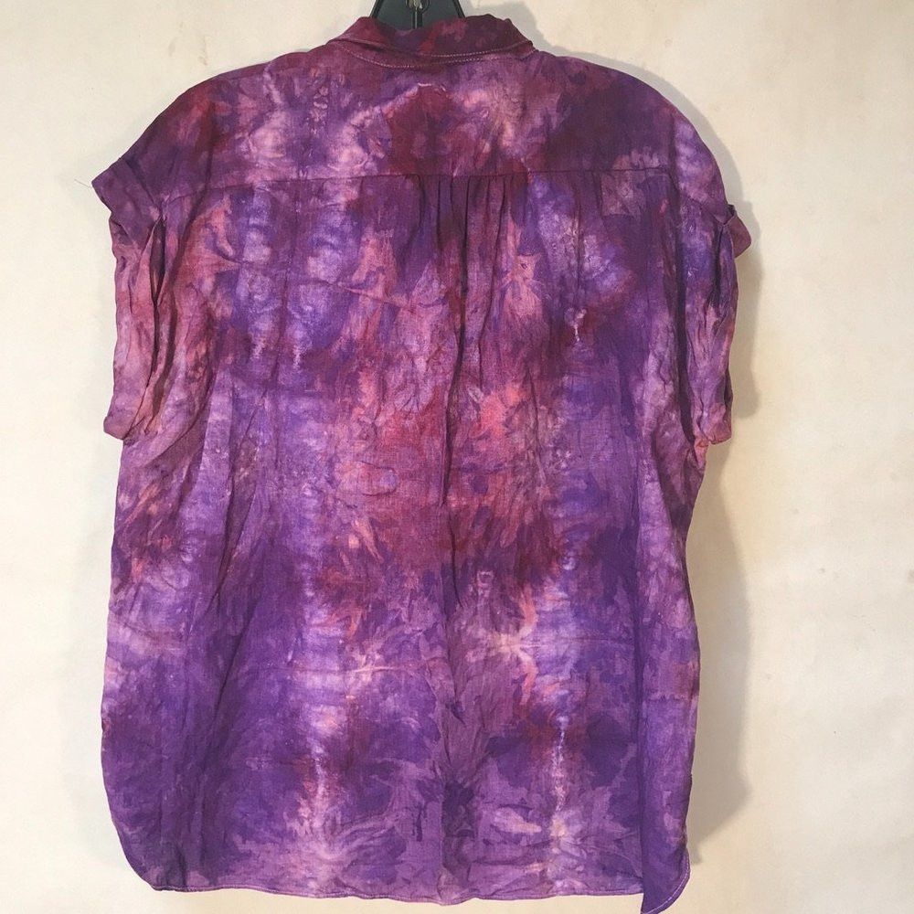Andrew Marc Andrew Marc Purple linen Sleeveless Medium Dyed Size M / US 6-8 / IT 42-44 - 5 Thumbnail