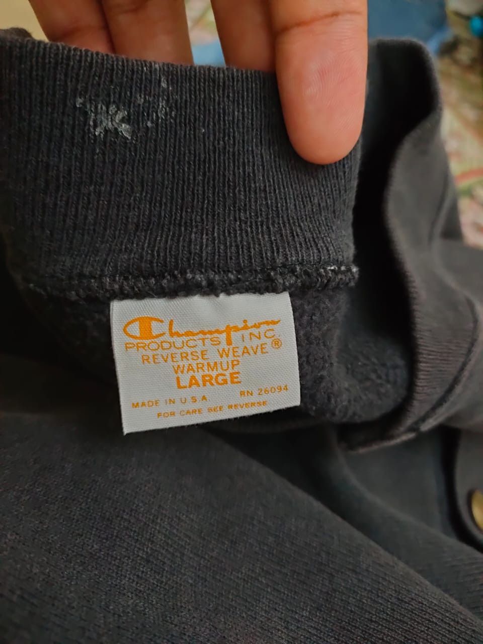 Champion 70s Vintage Champion Button Faded Sweatshirt Size US L / EU 52-54 / 3 - 5 Thumbnail