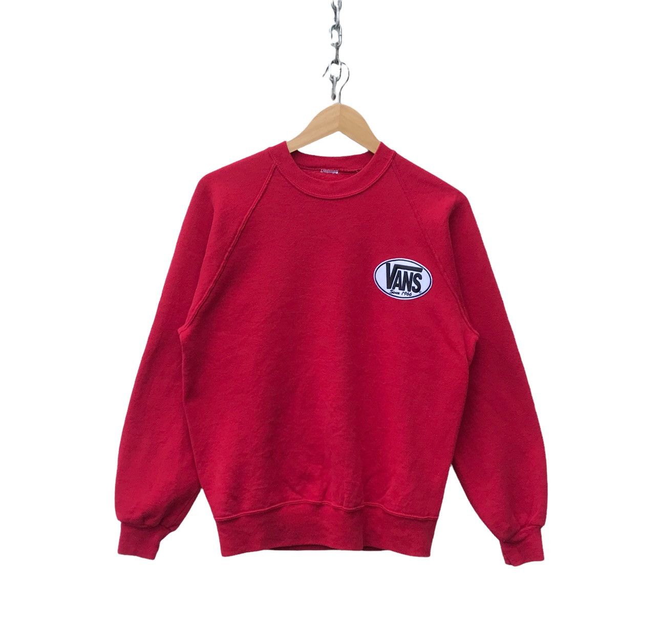 Vans Vintage Vans Skateboard Streetwear Sweatshirt (Missing Tag) Size US S / EU 44-46 / 1 - 1 Thumbnail