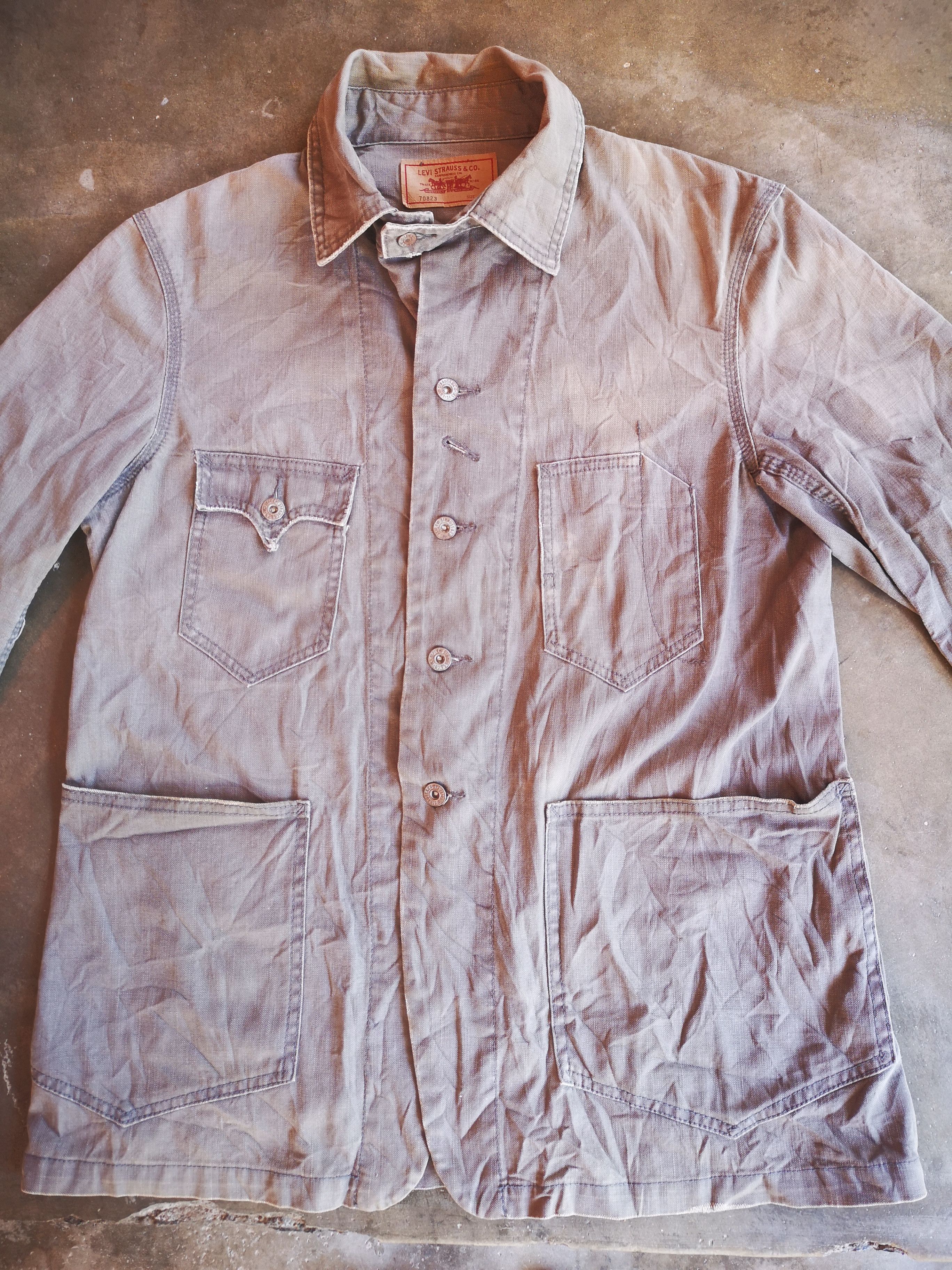 Levi's Faded Levi's Chore worker jacket Size US L / EU 52-54 / 3 - 5 Thumbnail