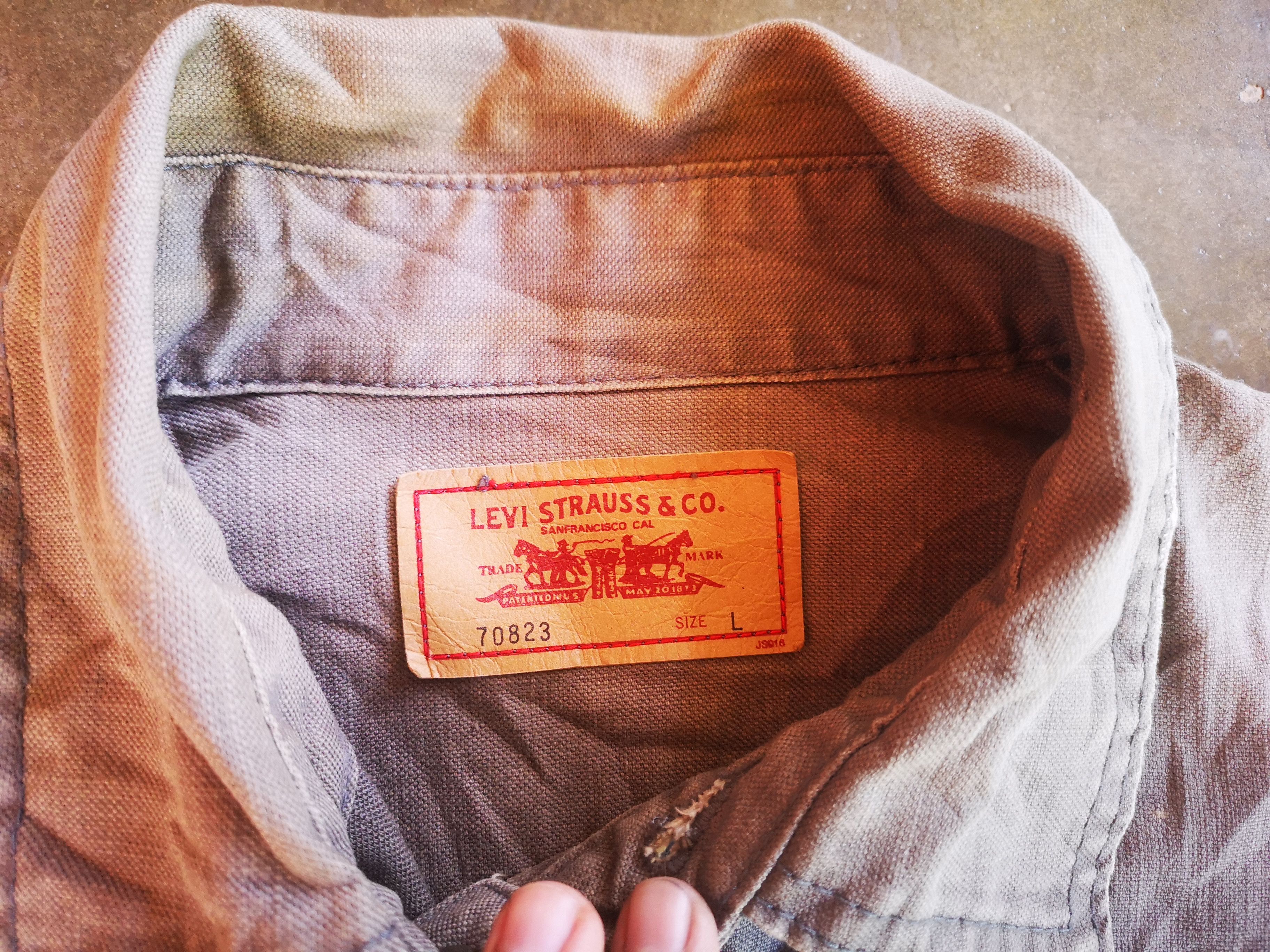 Levi's Faded Levi's Chore worker jacket Size US L / EU 52-54 / 3 - 11 Thumbnail