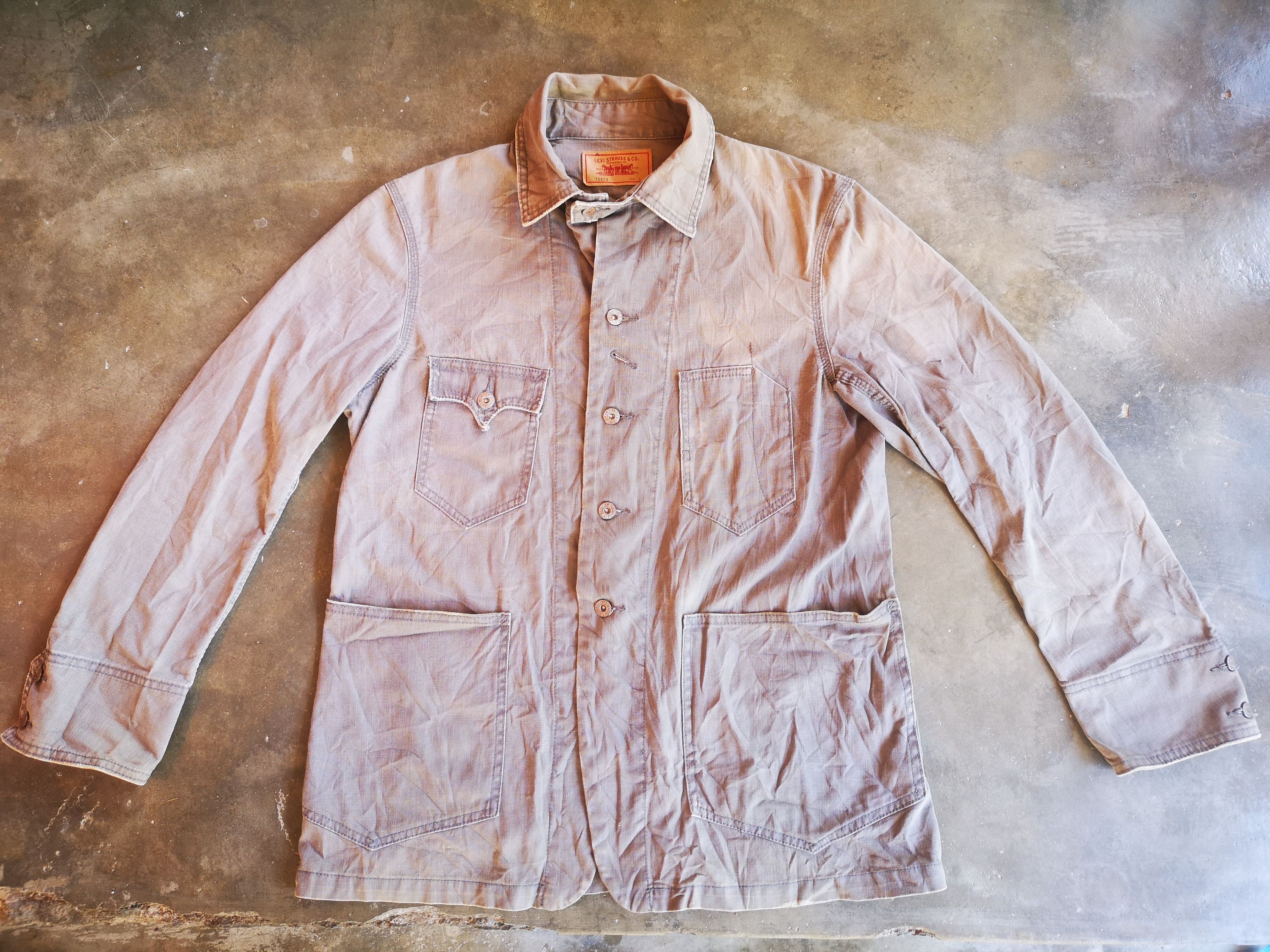Levi's Faded Levi's Chore worker jacket Size US L / EU 52-54 / 3 - 3 Thumbnail