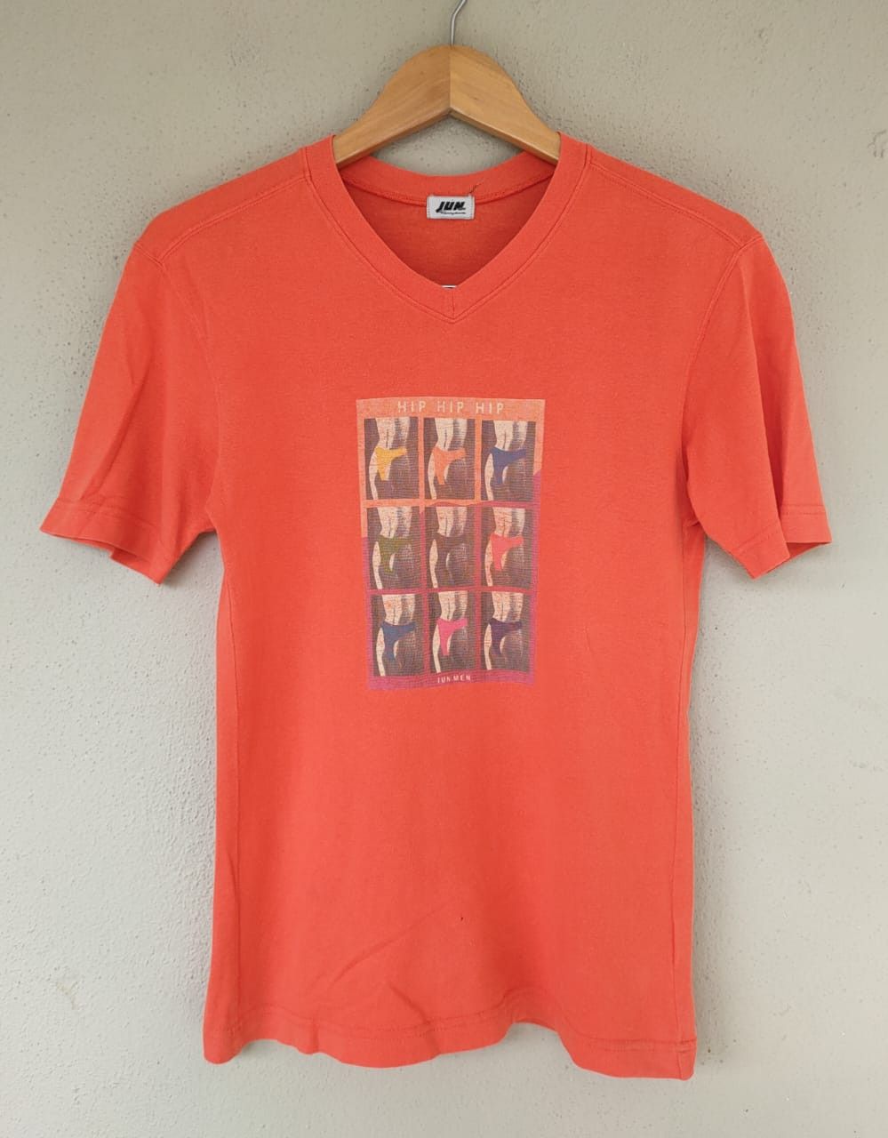 Japanese Brand JUN men Humor T Size US XXS / EU 40 - 1 Thumbnail