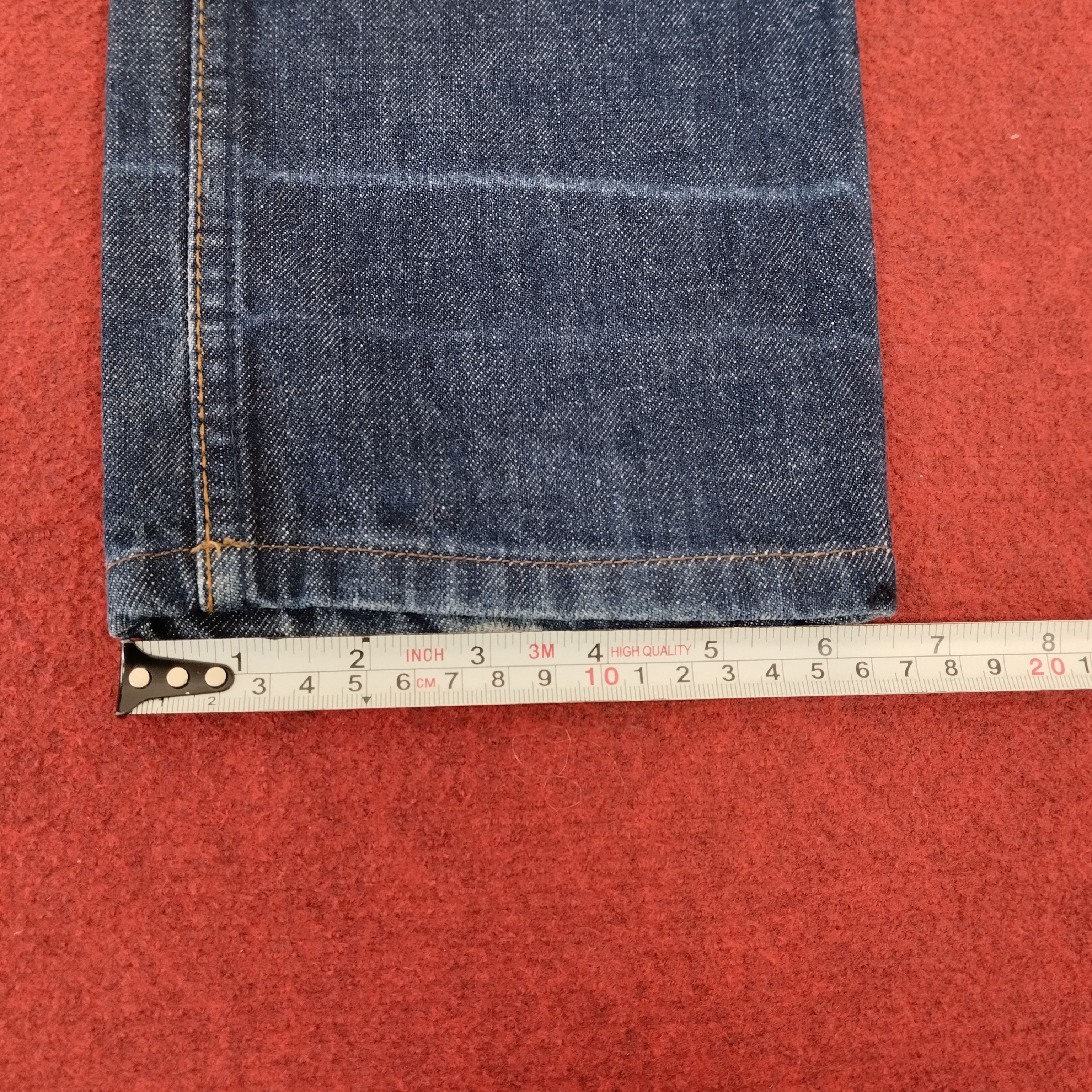 Hysteric Glamour × Japanese Brand × Vintage Hysteric Glamour Japanese Brand Custom Face Style Jeans Size US 29 - 20 Thumbnail