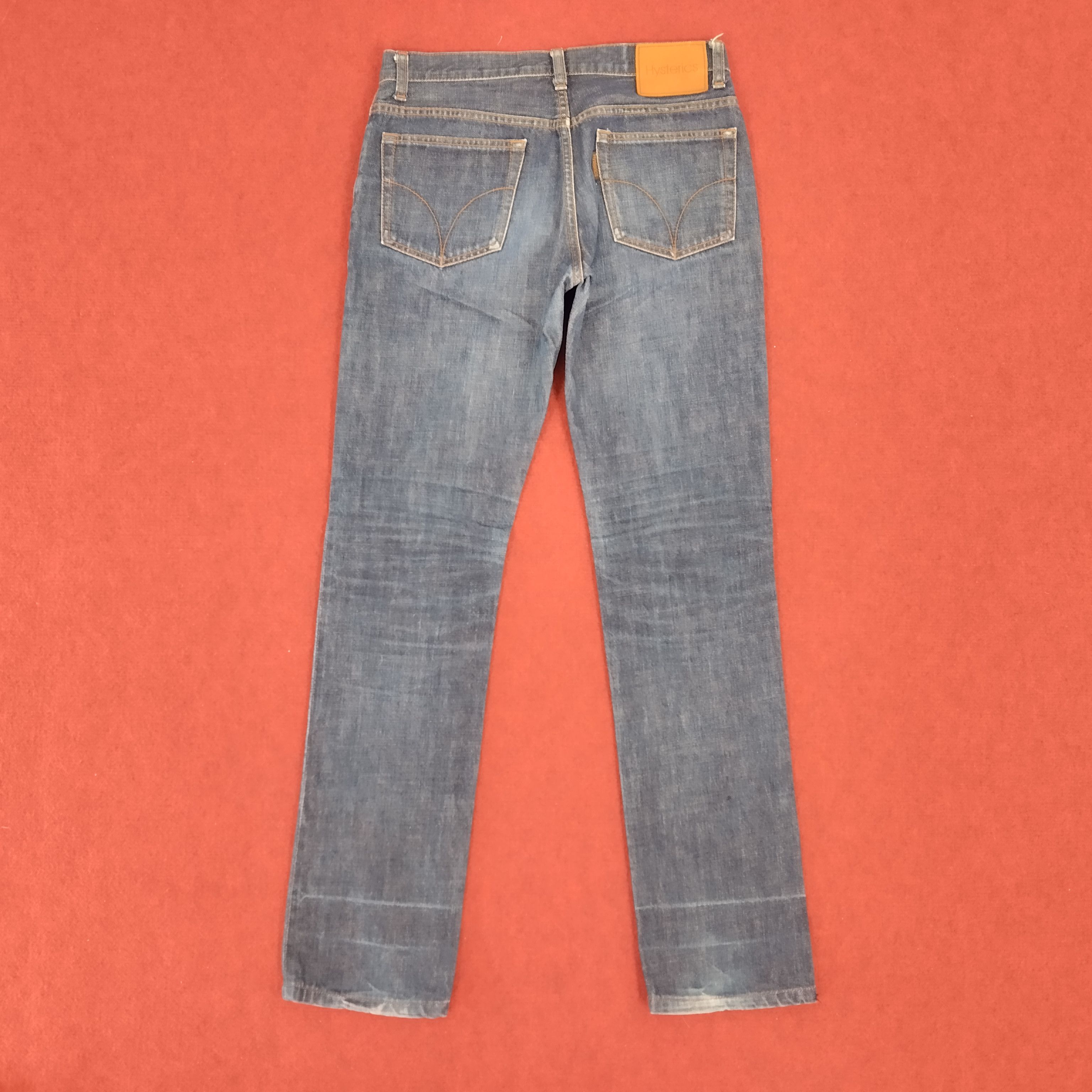 Hysteric Glamour × Japanese Brand × Vintage Hysteric Glamour Japanese Brand Custom Face Style Jeans Size US 29 - 4 Thumbnail